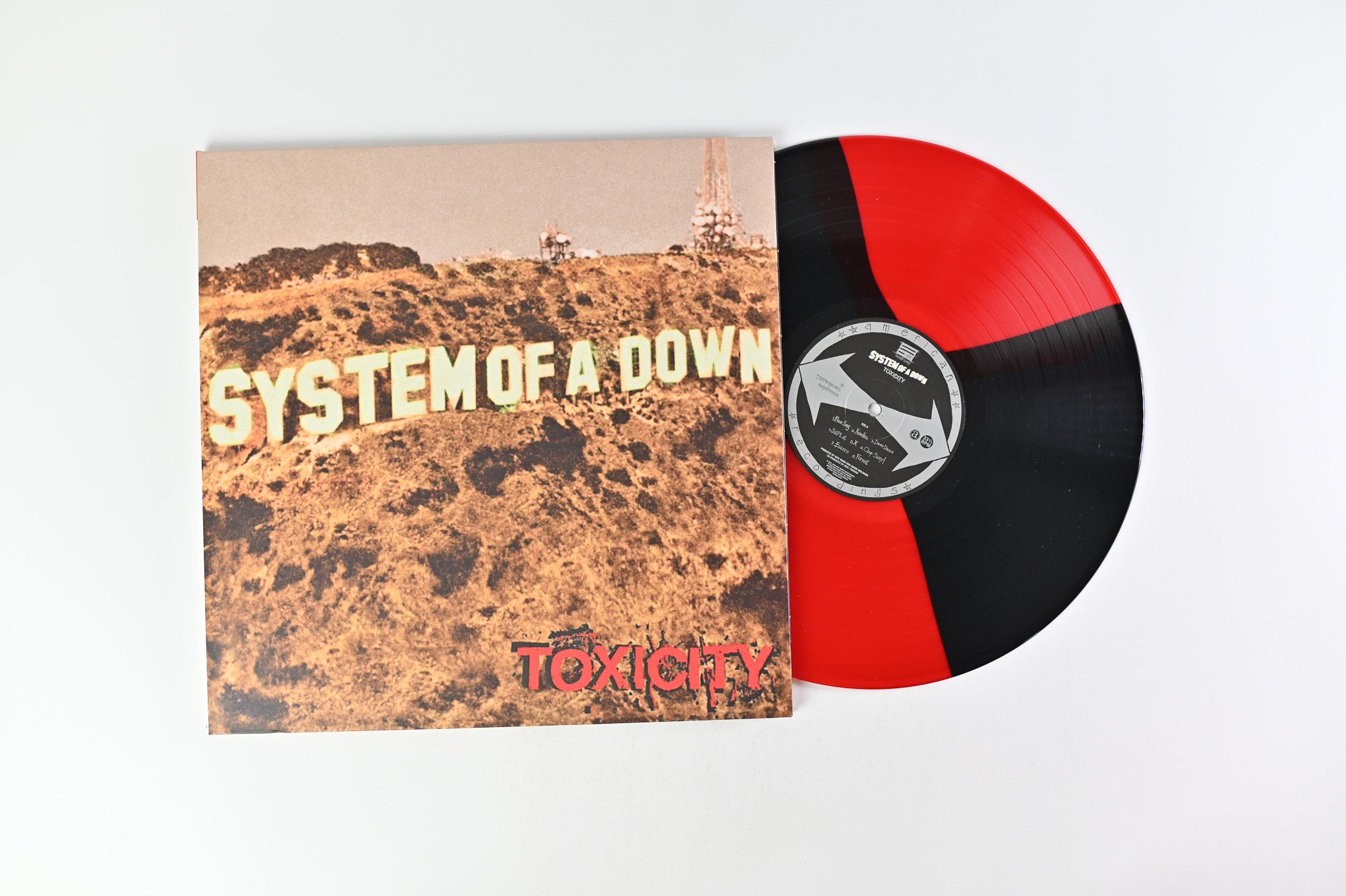 System Of A Down - Toxicity on American Recordings Club Edition Reissue, Red & Black Quad