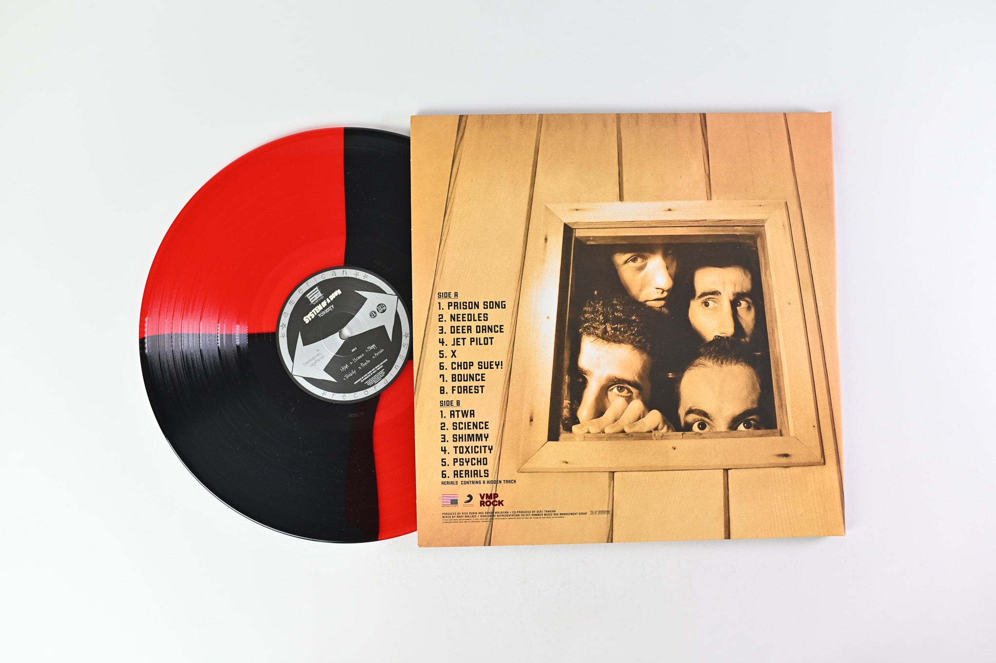 System Of A Down - Toxicity on American Recordings Club Edition Reissue, Red & Black Quad