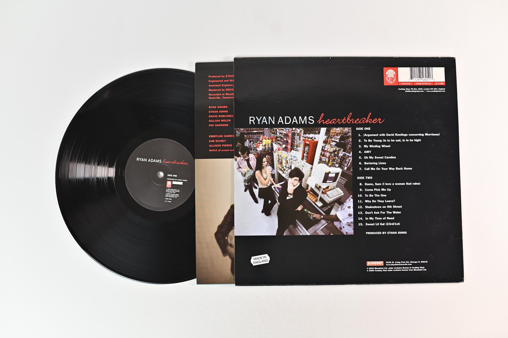 Ryan Adams - Heartbreaker on Cooking Vinyl