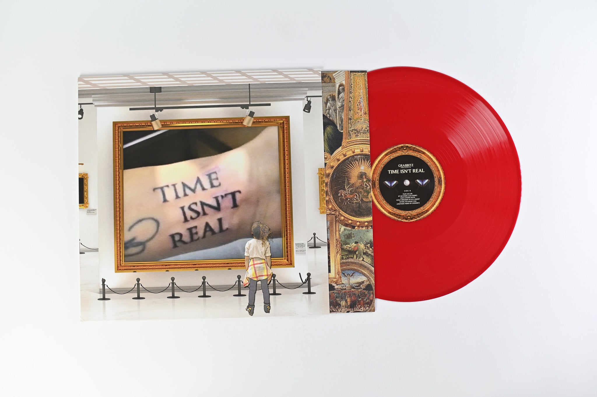 Grabbitz - Time Isn't Real on Hopeless Records Red Vinyl