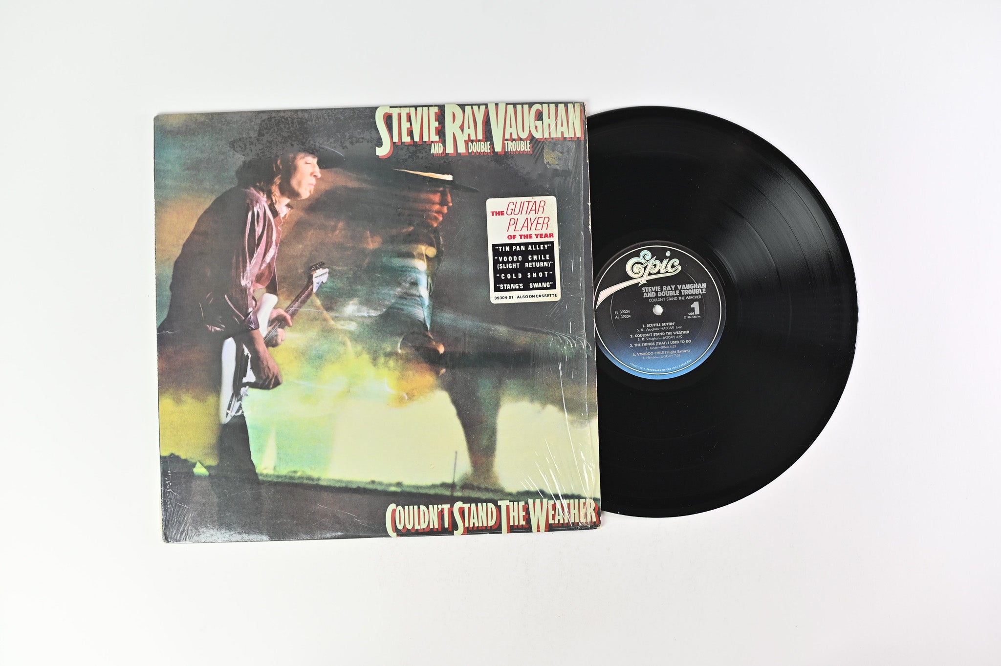 Stevie Ray Vaughan & Double Trouble - Couldn't Stand The Weather on Epic