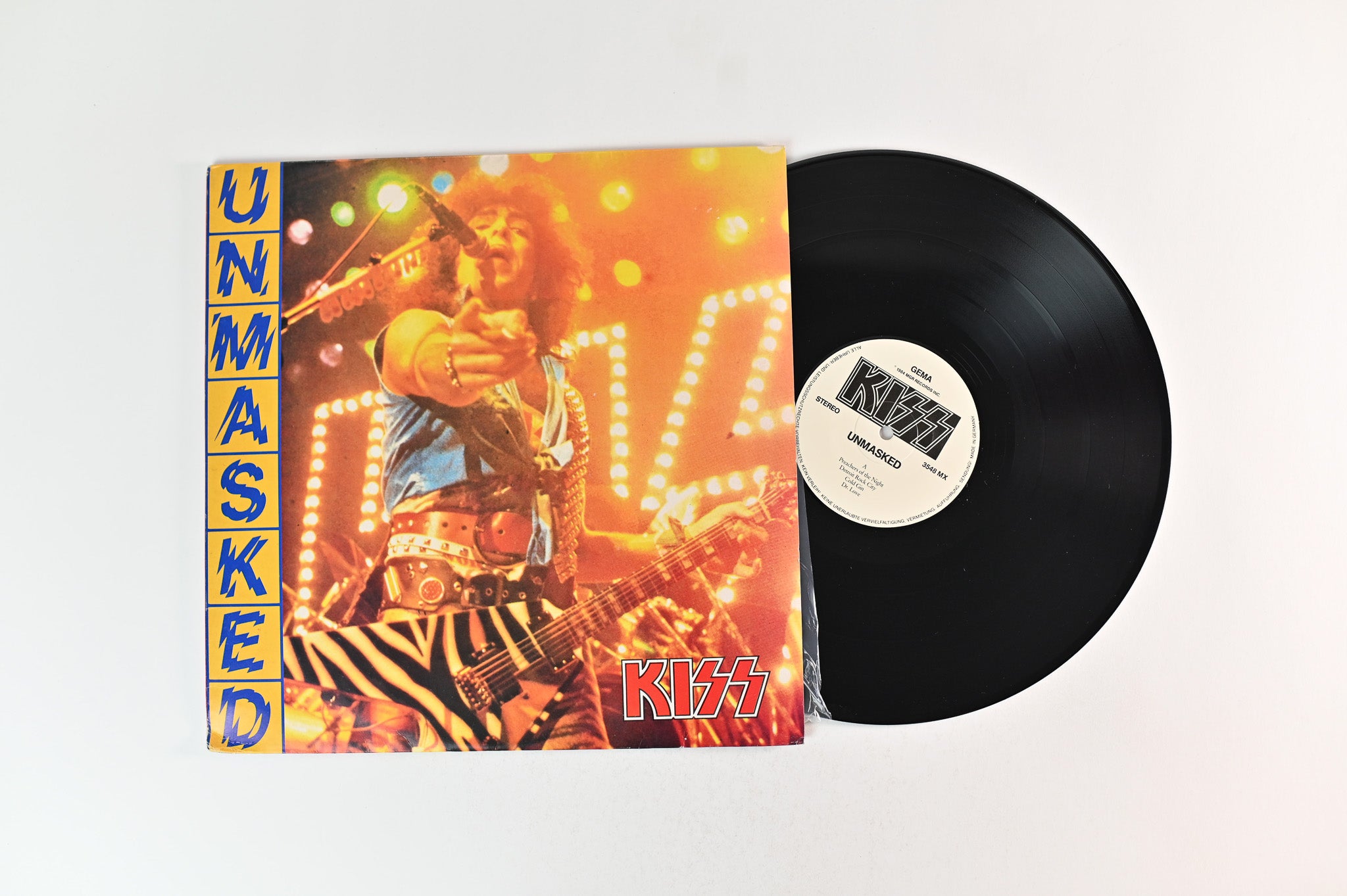 Kiss - Unmasked Unofficial Pressing