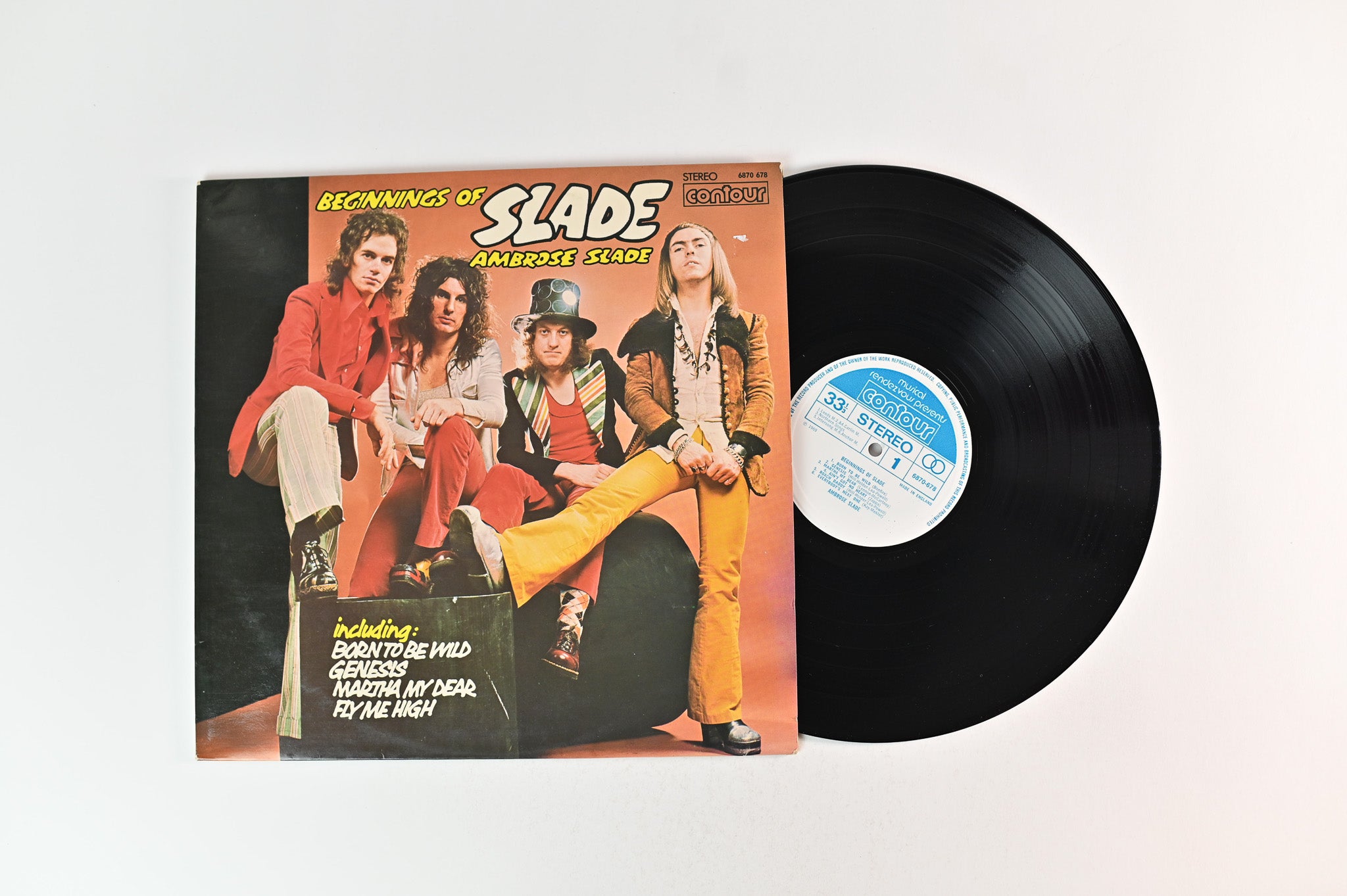 Ambrose Slade - Beginnings Of Slade on Contour UK Pressing Reissue