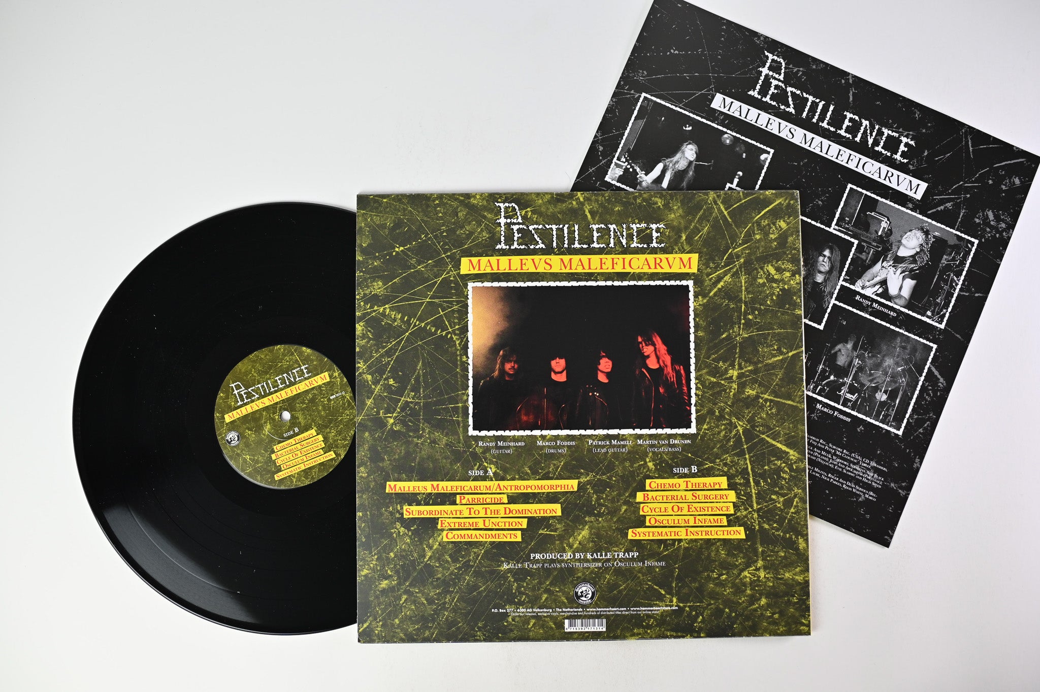 Pestilence - Malleus Maleficarum Reissue on Hammerheart Records