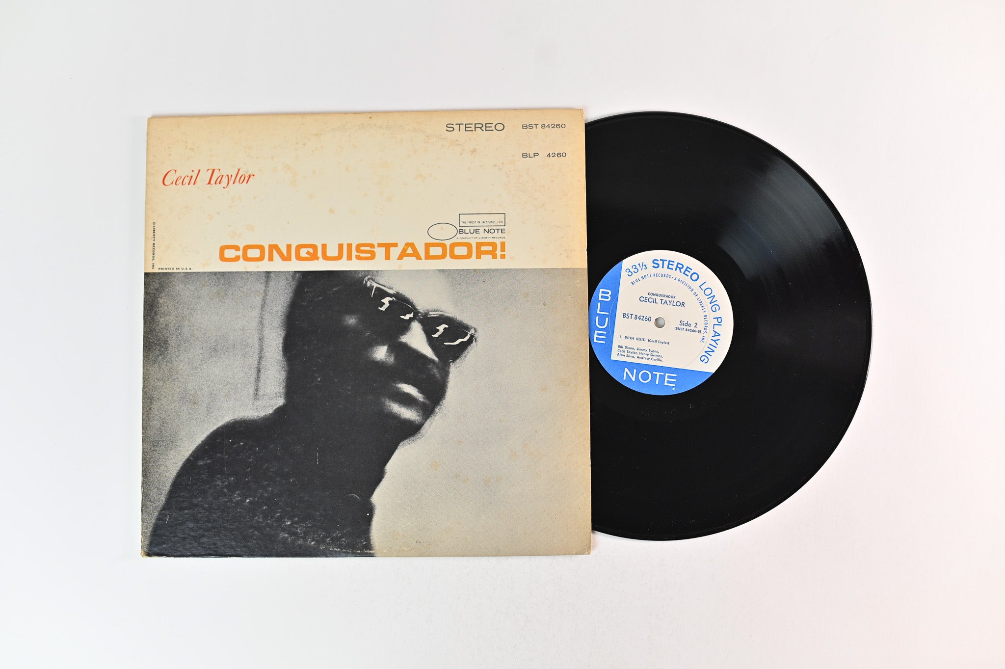 Cecil Taylor - Conquistador! on Blue Note Liberty Stereo