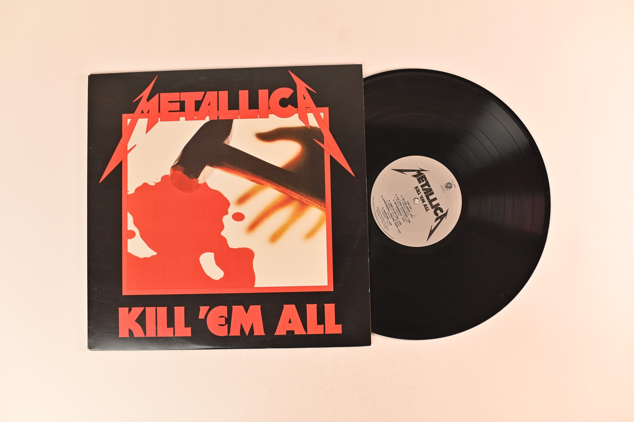 Metallica - Kill 'Em All on Warner Bros Half Speed Mastered Reissue