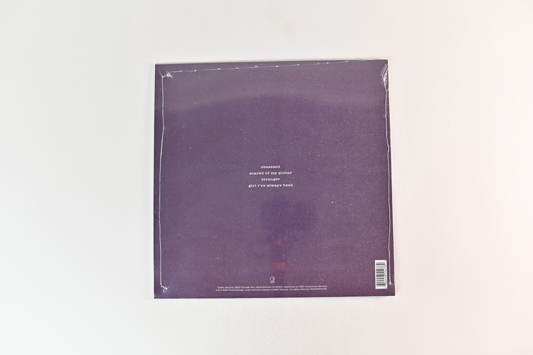 Olivia Rodrigo - Guts: The Secret Tracks on Geffen RSD BF 2023 Ltd Single Sided Etched Purple Vinyl Sealed