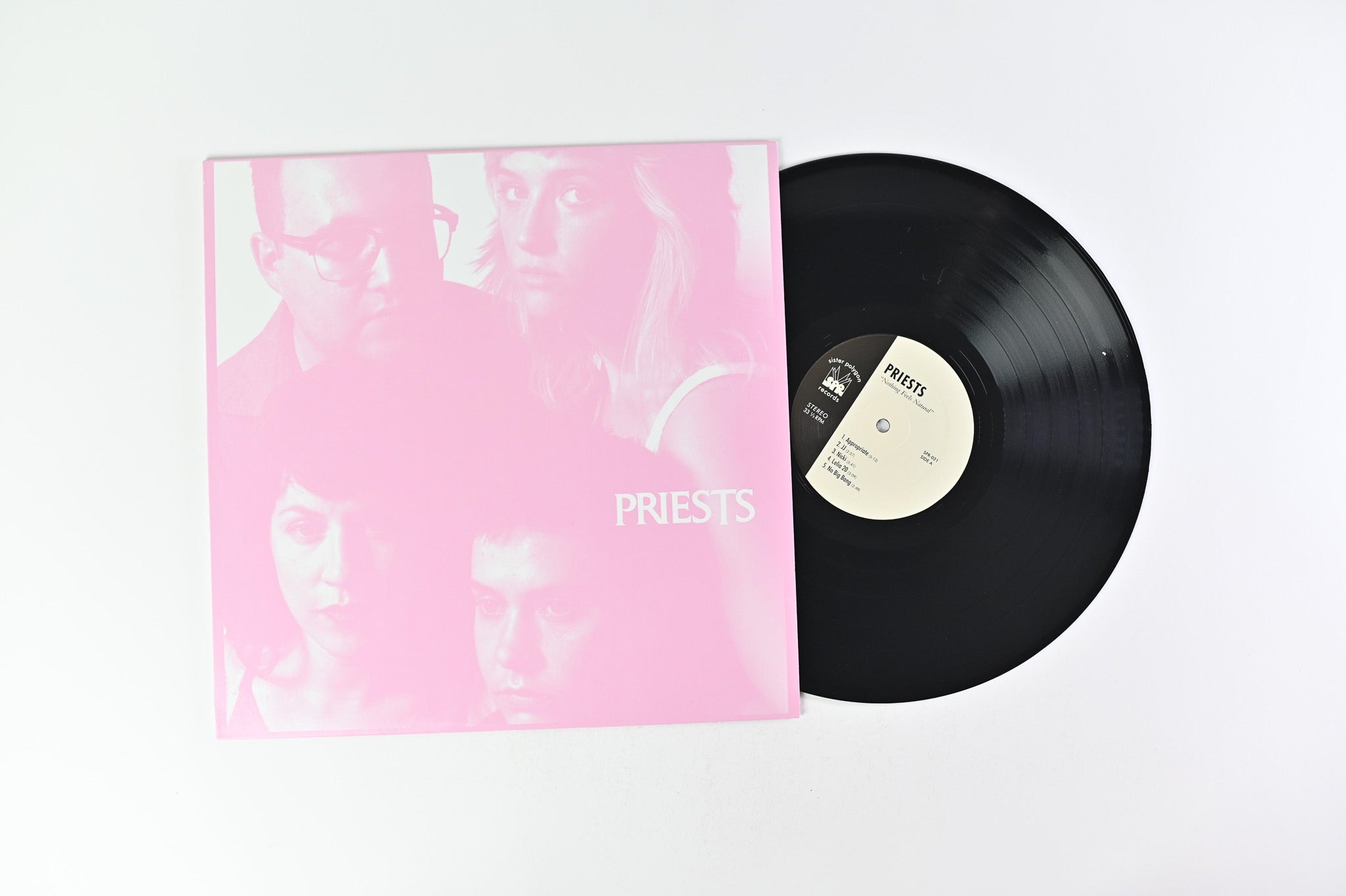 Priests - Nothing Feels Natural on Sister Polygon Records