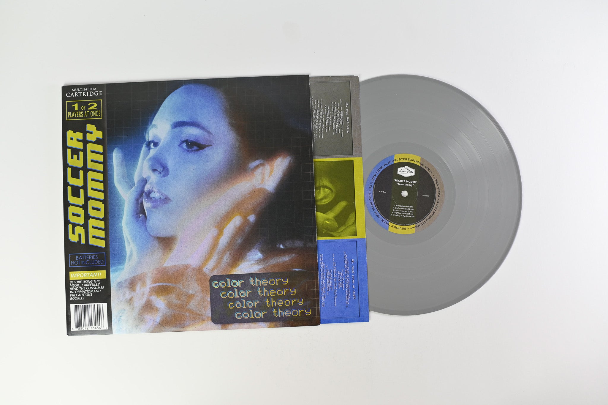 Soccer Mommy - Color Theory on Loma Vista Grey Vinyl