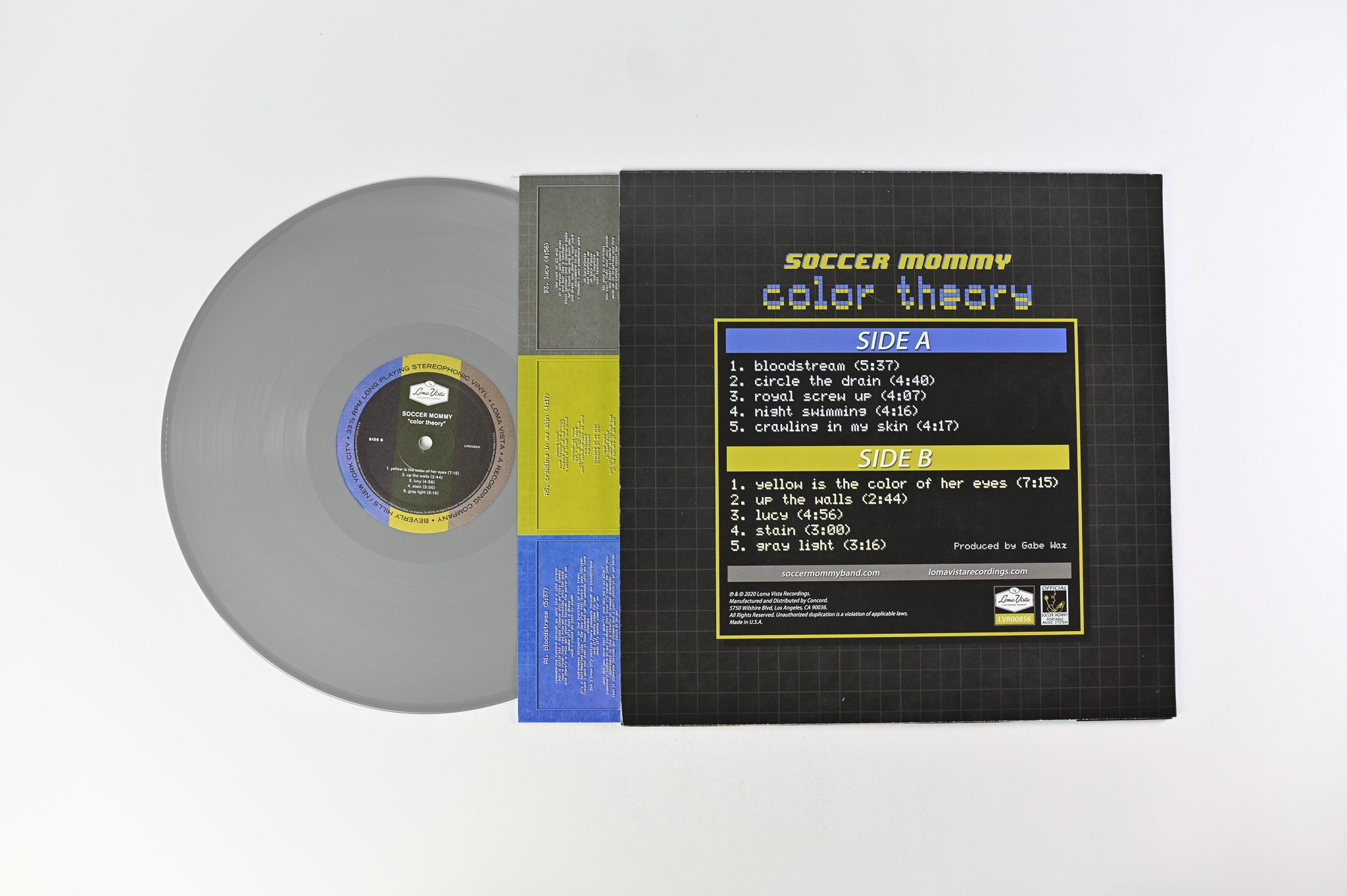 Soccer Mommy - Color Theory on Loma Vista Grey Vinyl