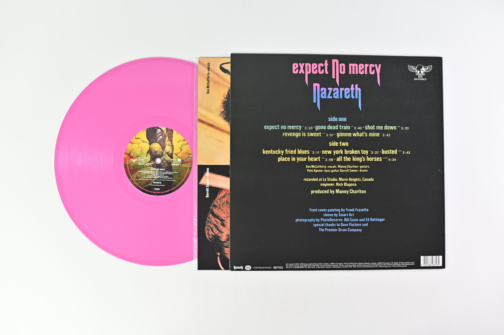 Nazareth - Expect No Mercy on Salvo - Pink Vinyl