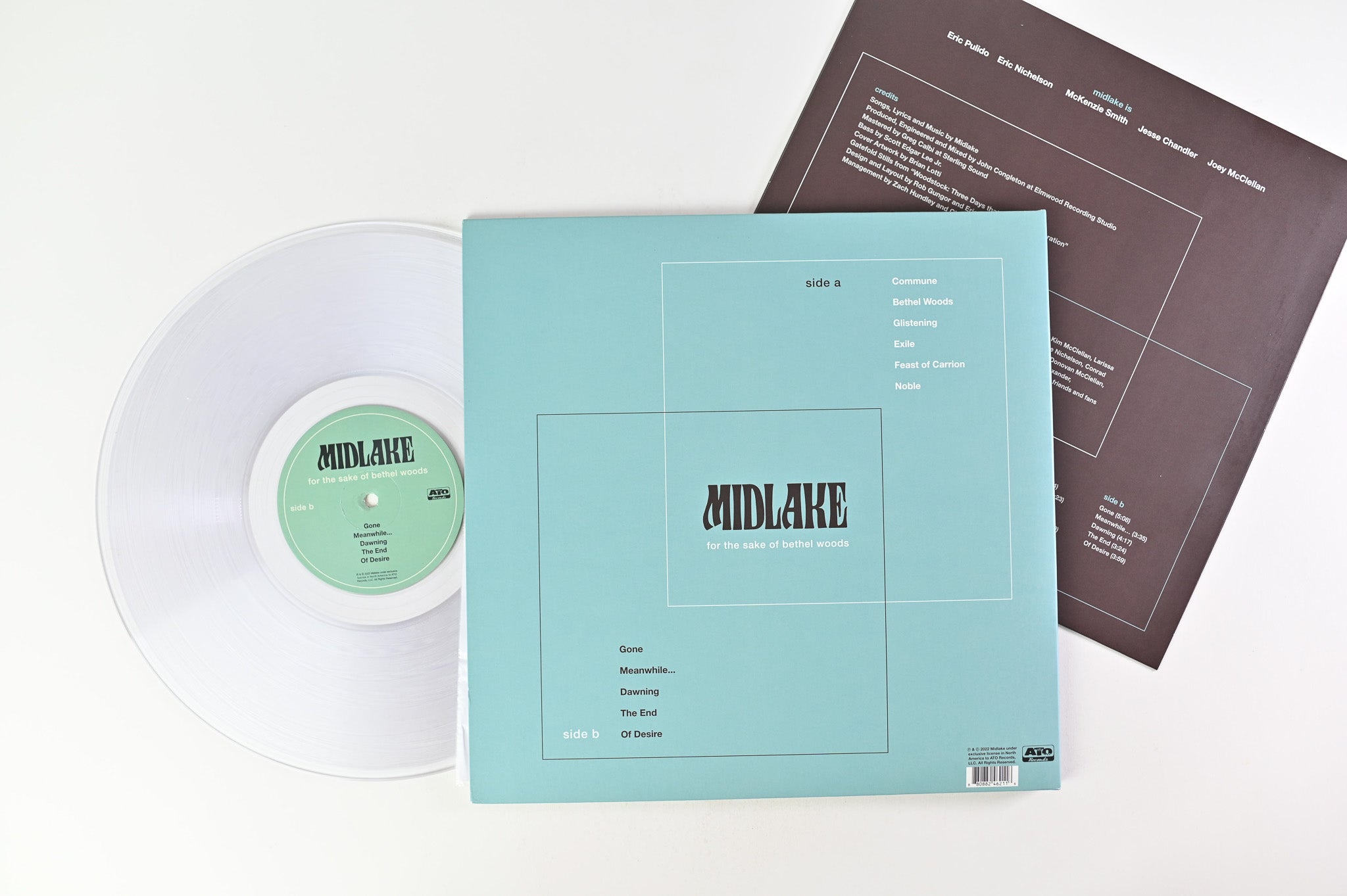 Midlake - For The Sake Of Bethel Woods on ATO Records - Clear Vinyl