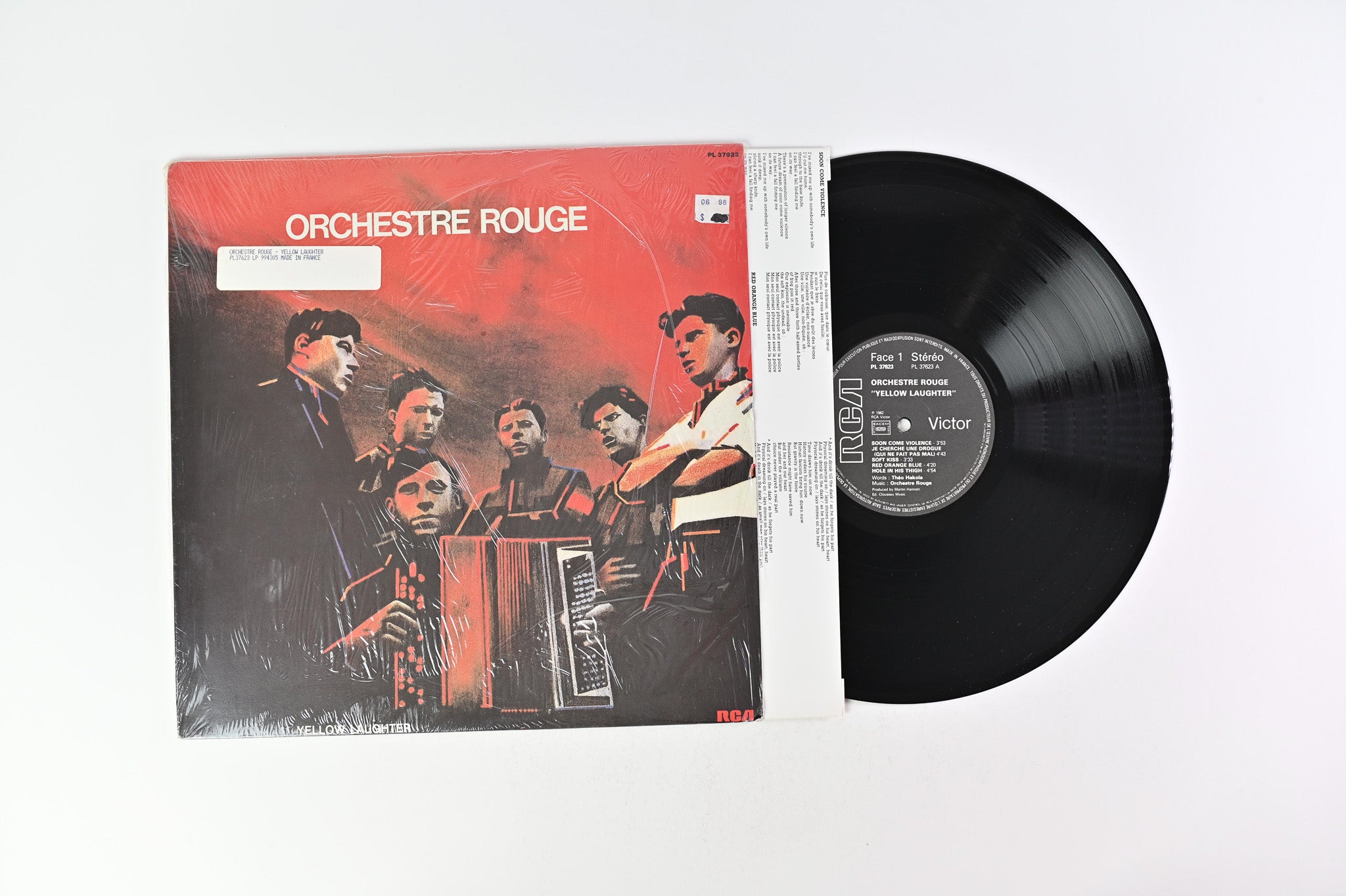 Orchestre Rouge - Yellow Laughter on RCA Victor - French pressing