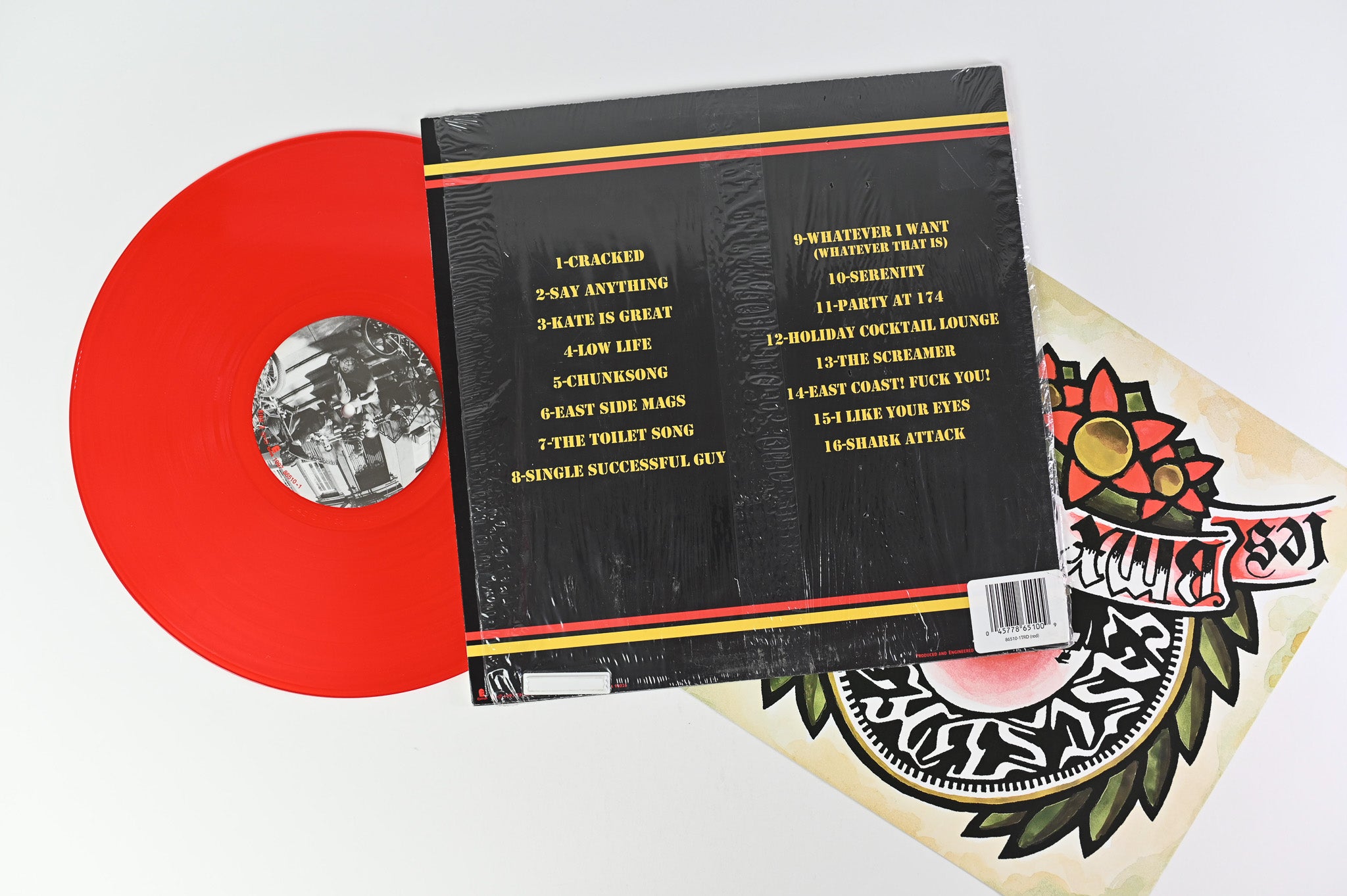 The Bouncing Souls - The Bouncing Souls on Epitaph Ltd Red Vinyl Reissue