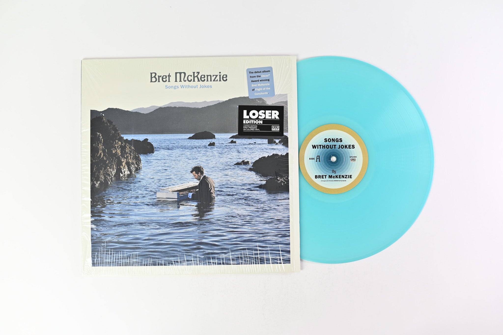 Bret McKenzie - Songs Without Jokes on Sub Pop - Blue Vinyl