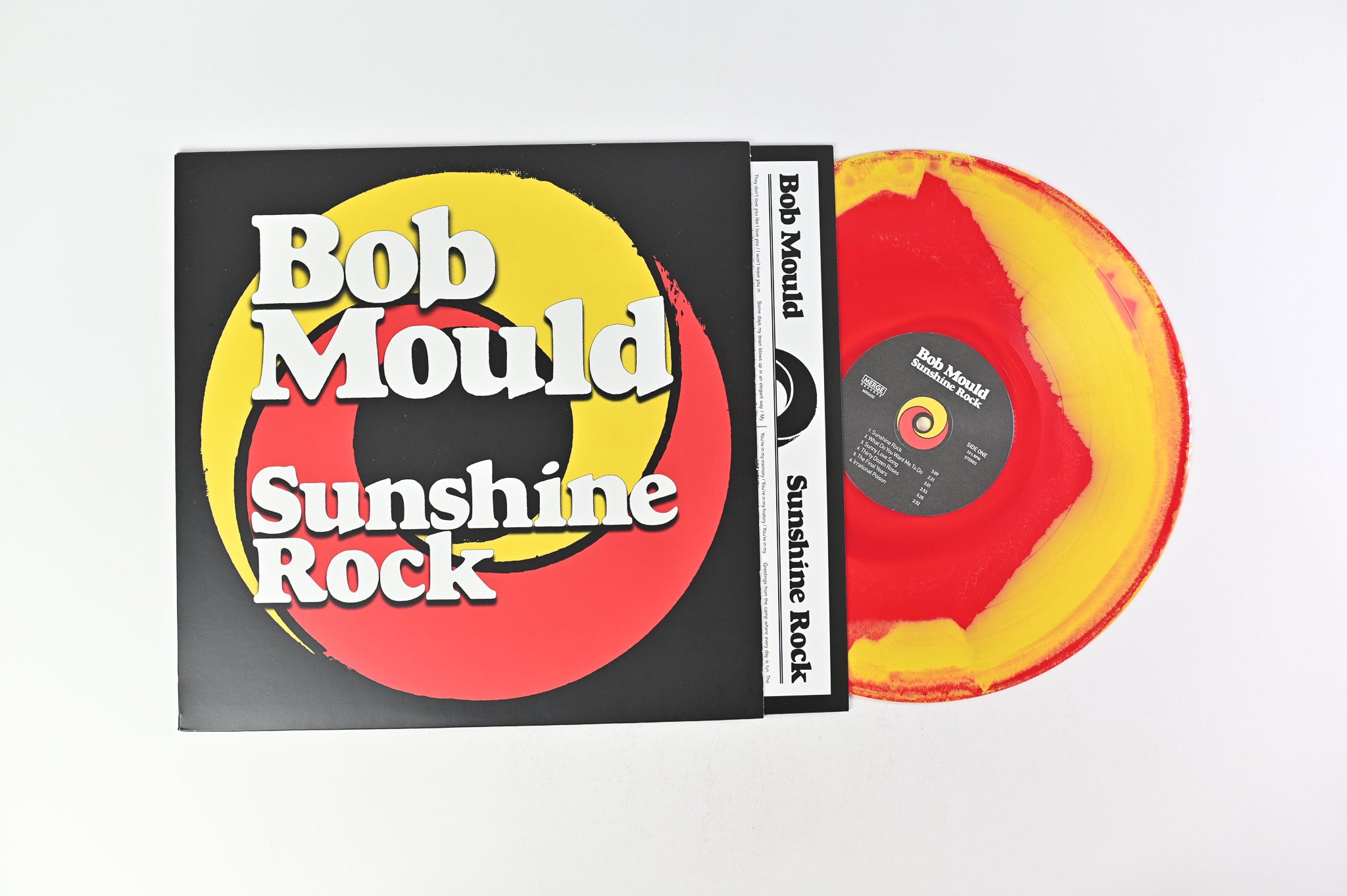 Bob Mould - Sunshine Rock on Merge Records - Red & Yellow Vinyl