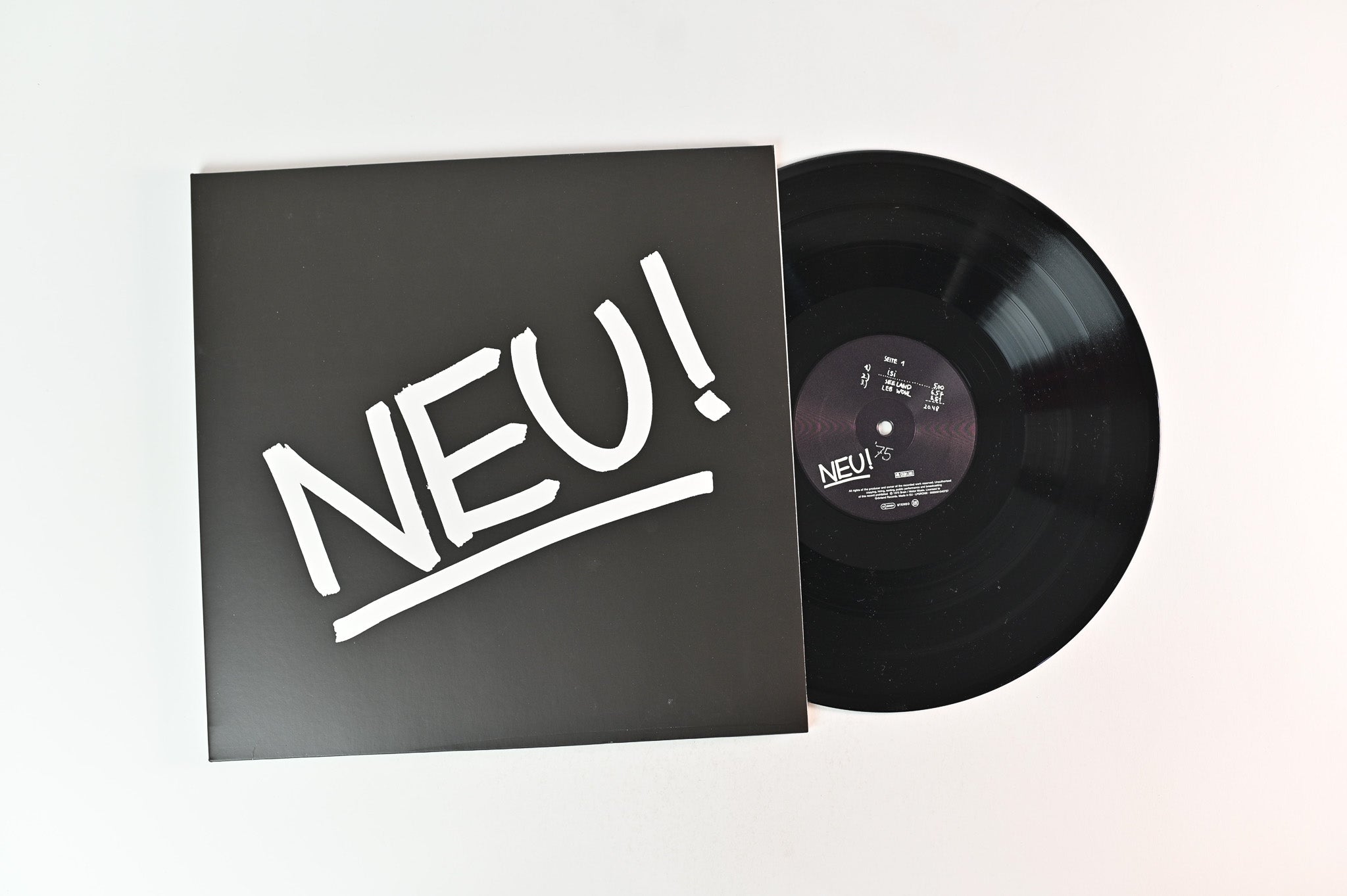 Neu! - 50! Box Set on Gronland Records on White and Black Vinyl