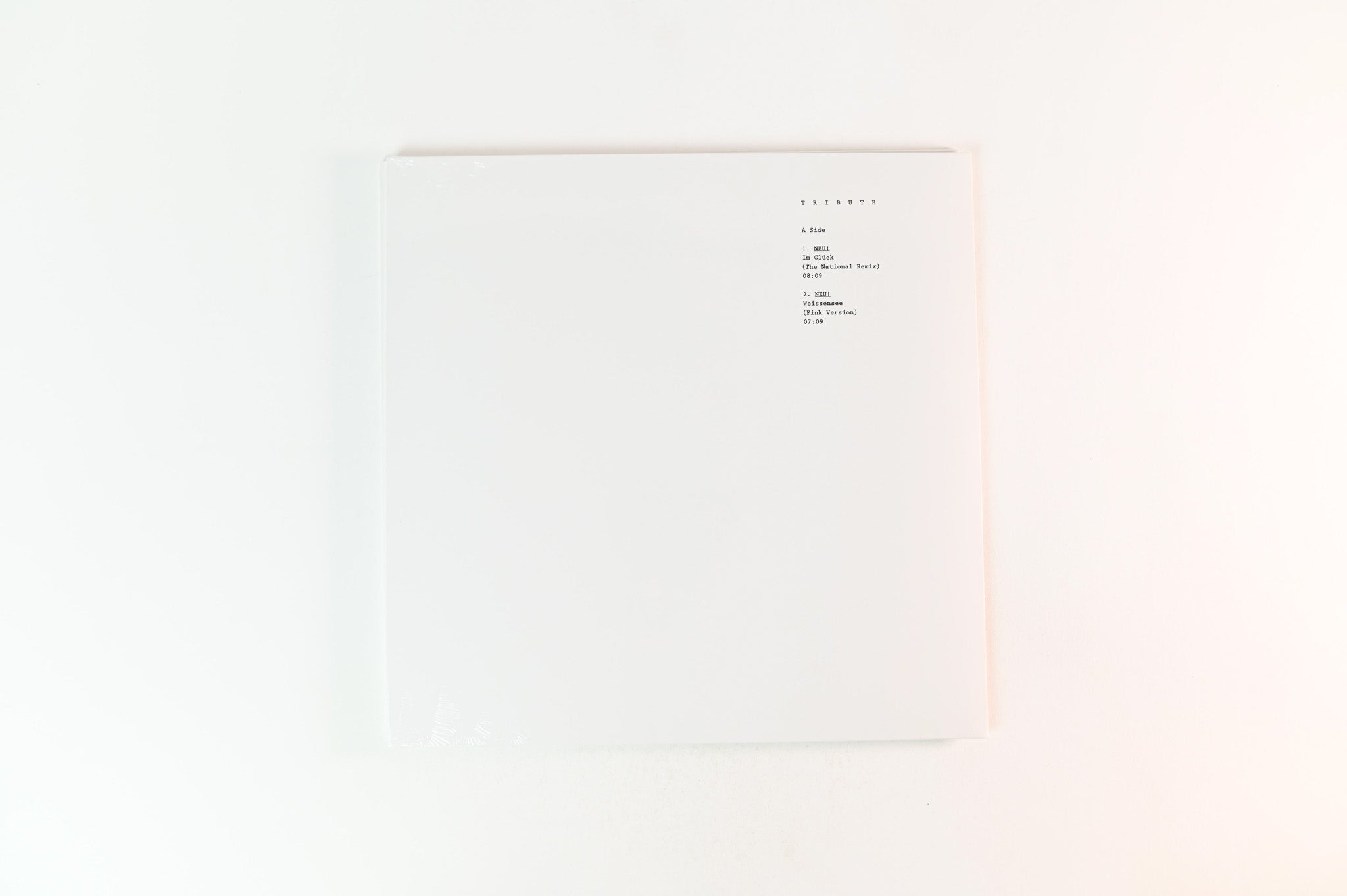 Neu! - 50! Box Set on Gronland Records on White and Black Vinyl