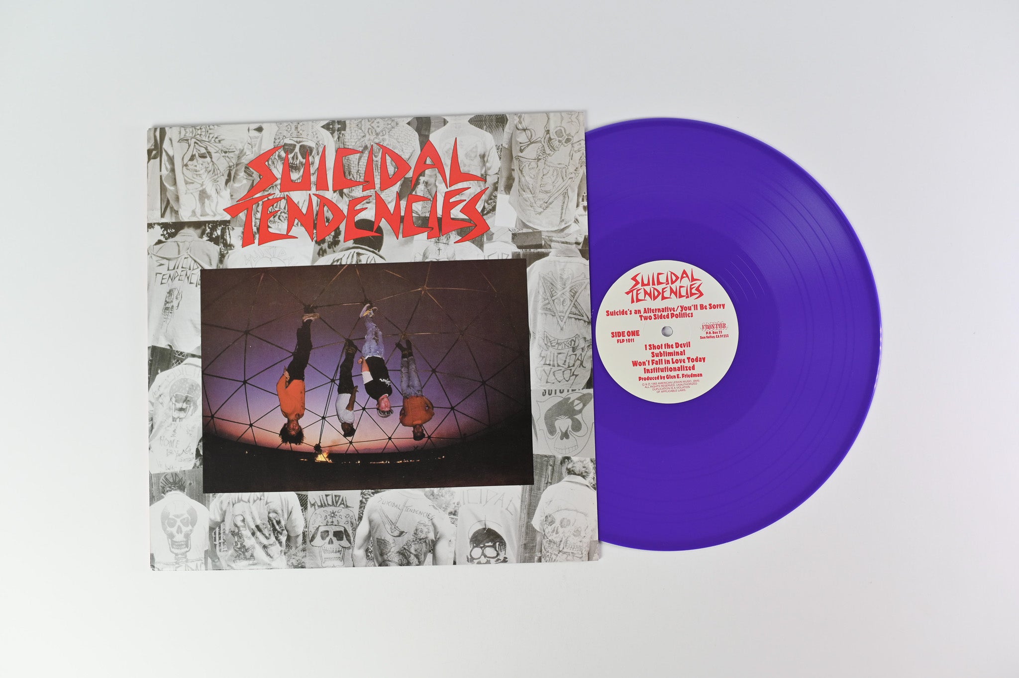 Suicidal Tendencies - Suicidal Tendencies on Frontier Purple Opaque Repress