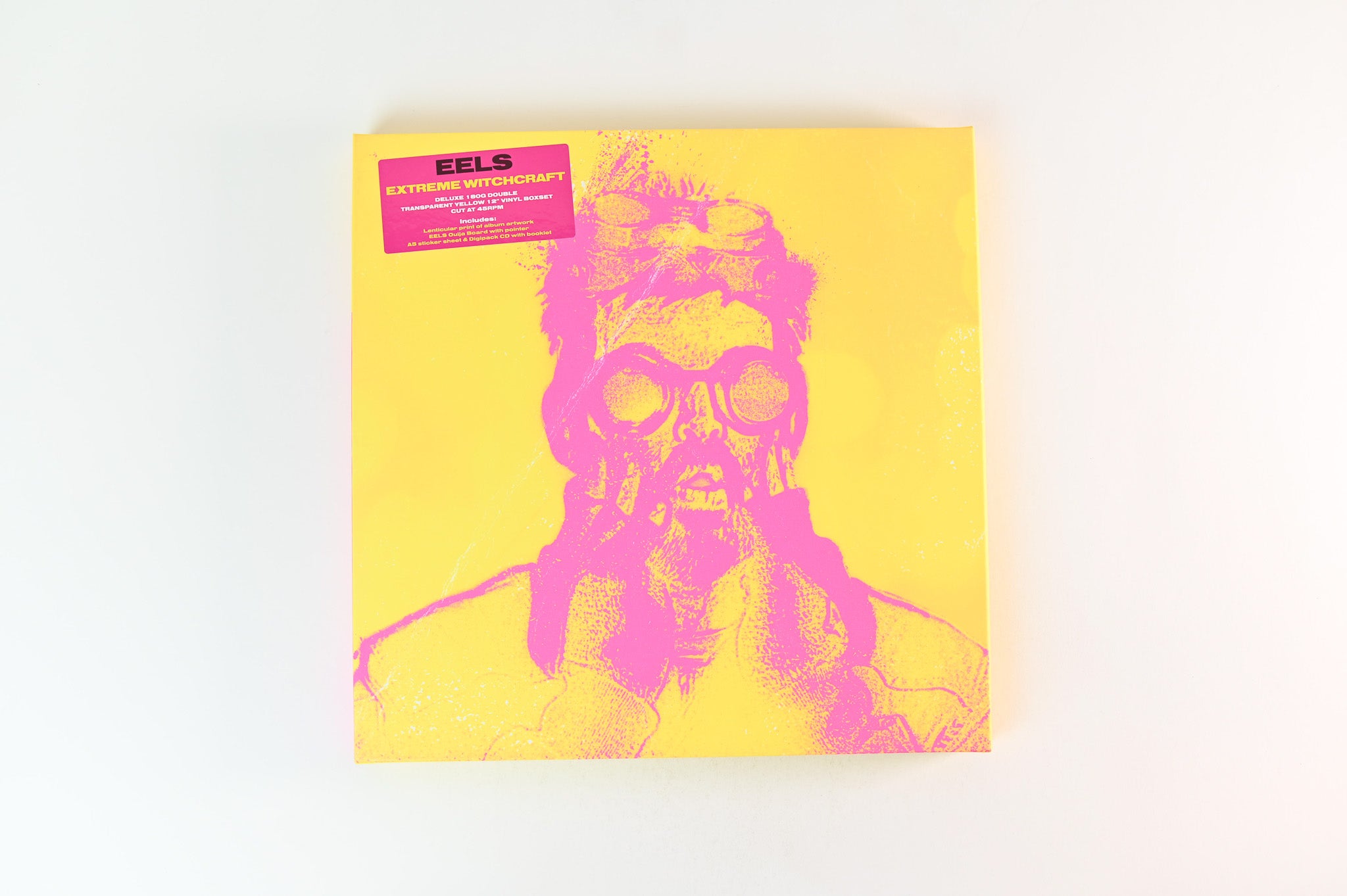 Eels - Extreme Witchcraft (See My Engine Gleam) Deluxe Limited Edition on E Works Records Yellow Vinyl