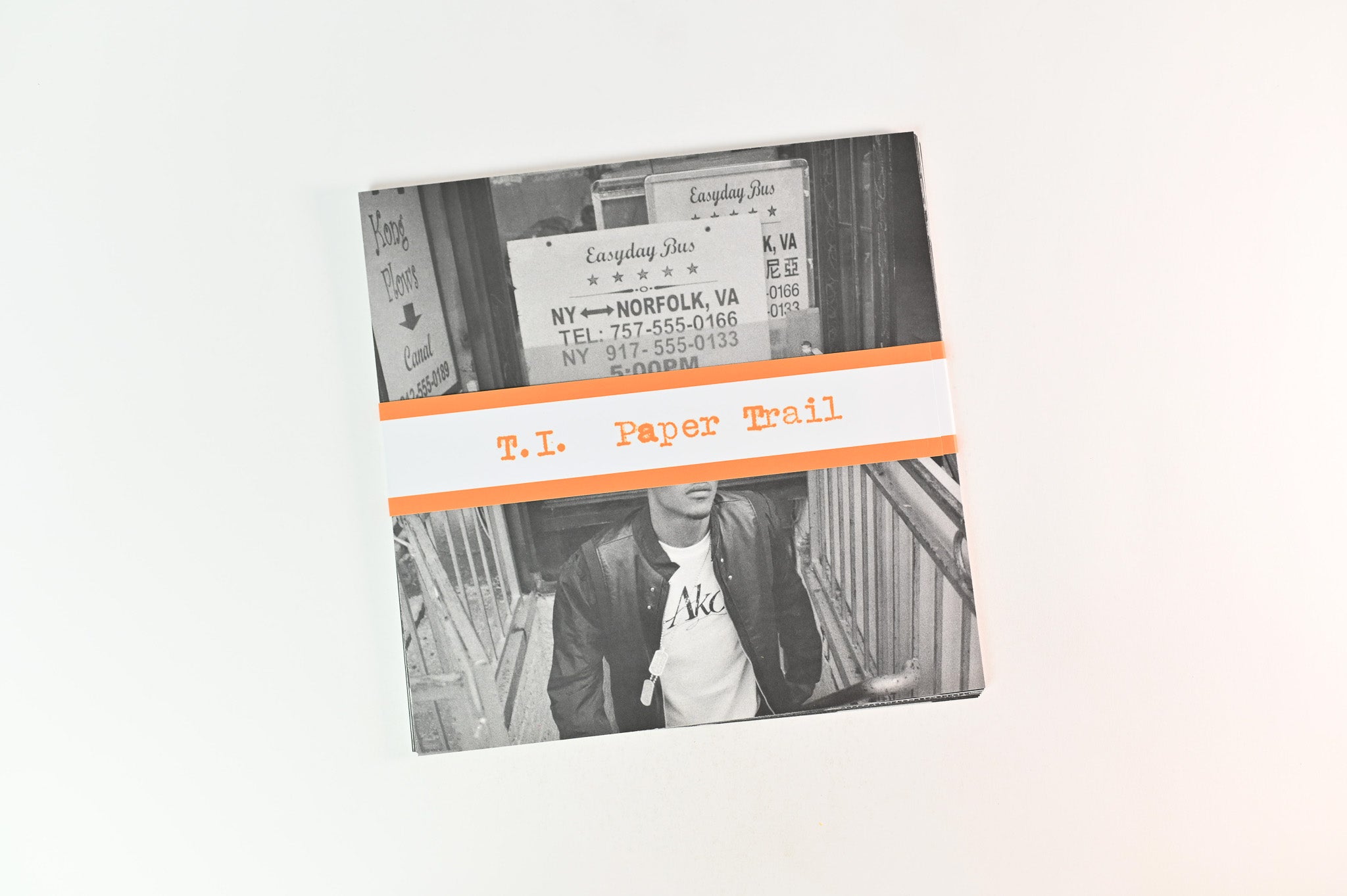 T.I. - Paper Trail Deluxe Limited Numbered Edition on Atlantic / Grand Hustle Orange Vinyl