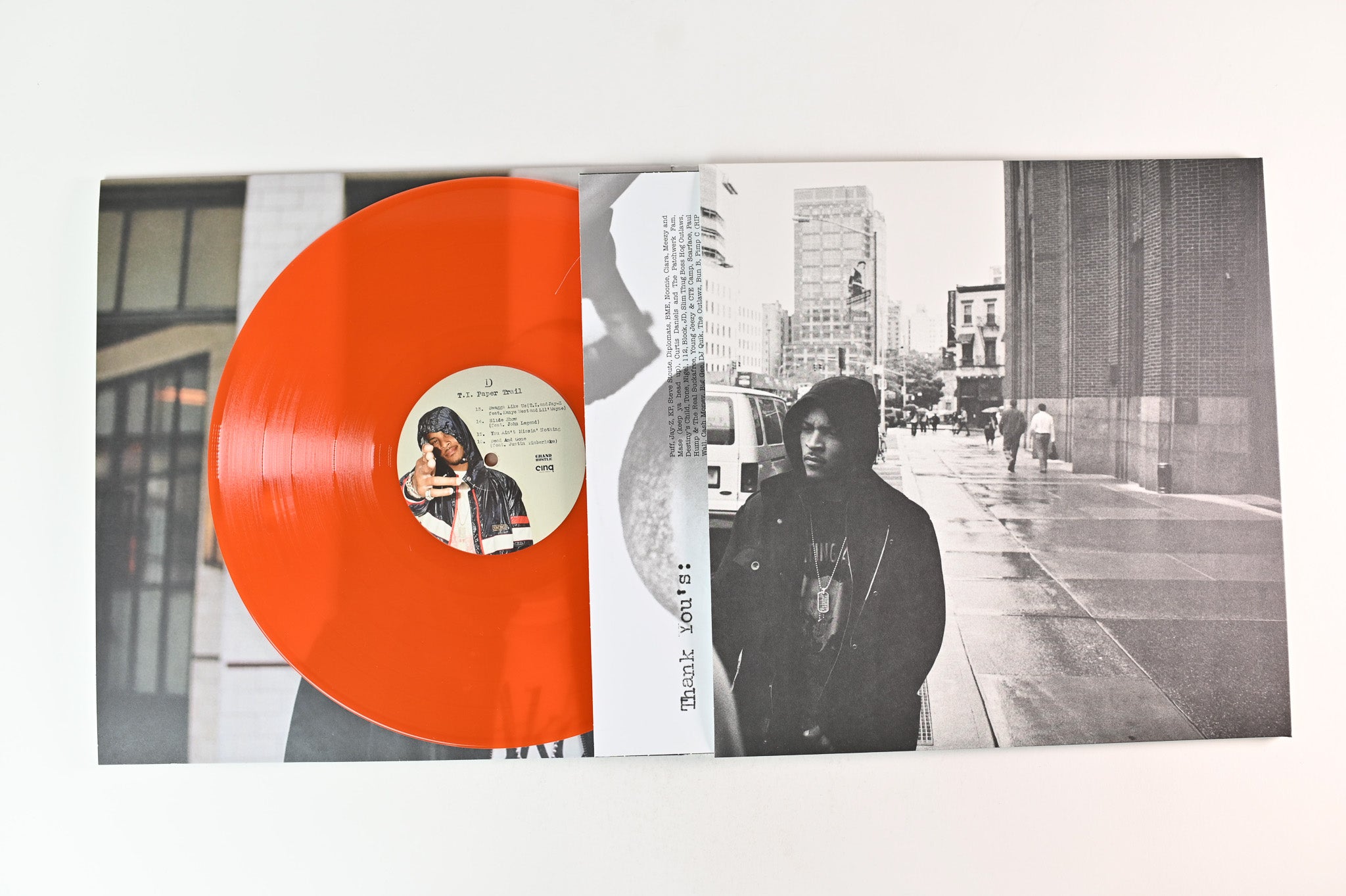 T.I. - Paper Trail Deluxe Limited Numbered Edition on Atlantic / Grand Hustle Orange Vinyl