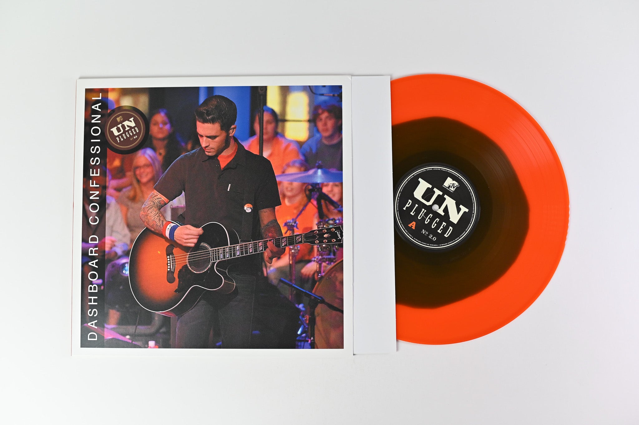 Dashboard Confessional - MTV Unplugged v2.0 on Hidden Note Ltd Orange & Black Vinyl