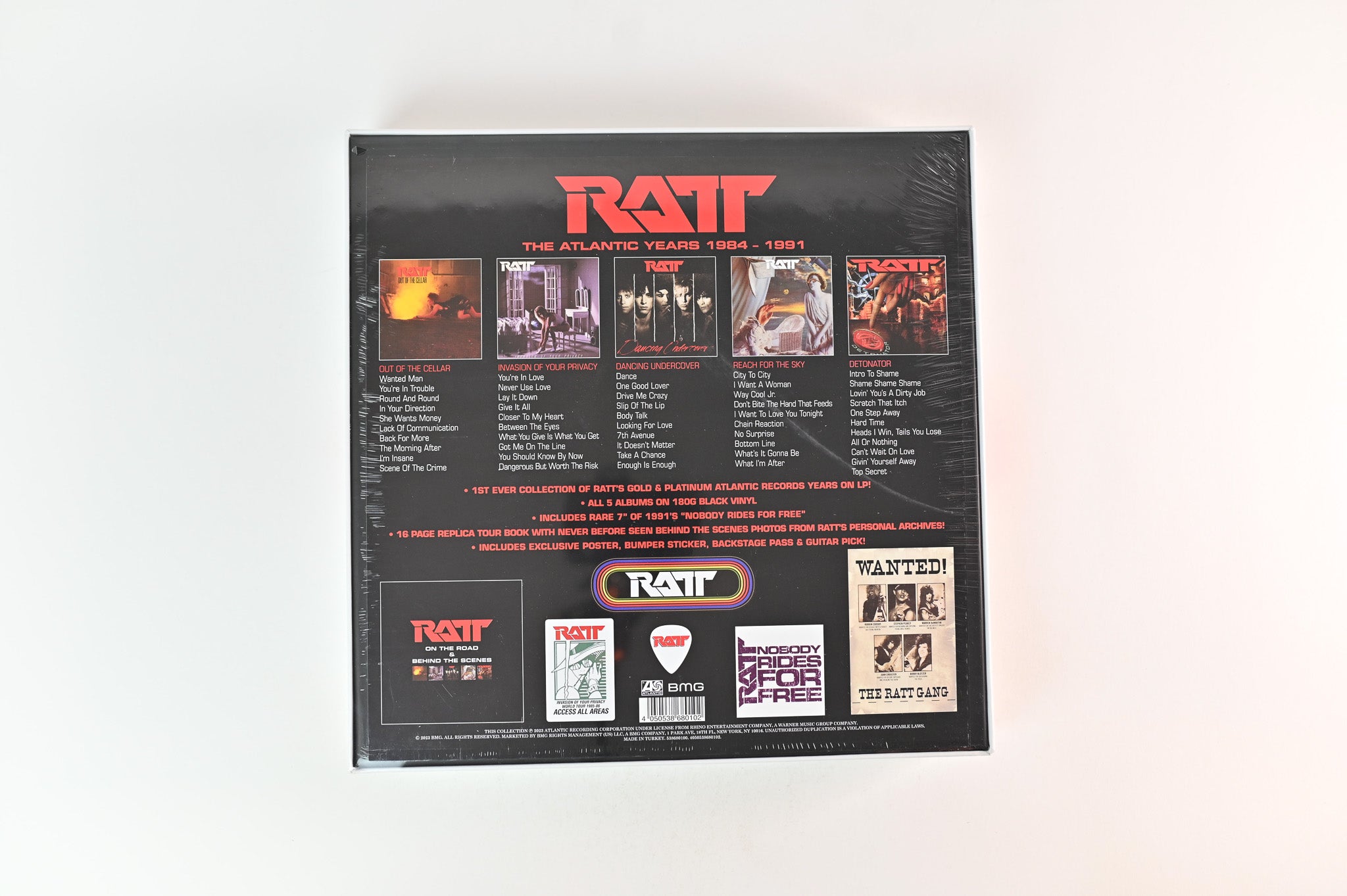 Ratt - The Atlantic Years 1984-1991 on Atlantic / BMG - Sealed Box Set