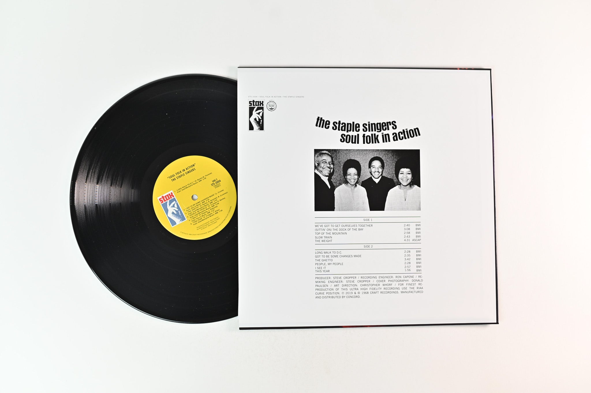 The Staple Singers - Come Go With Me: The Stax Collection on Stax / Craft Recordings 7-lp Box Set