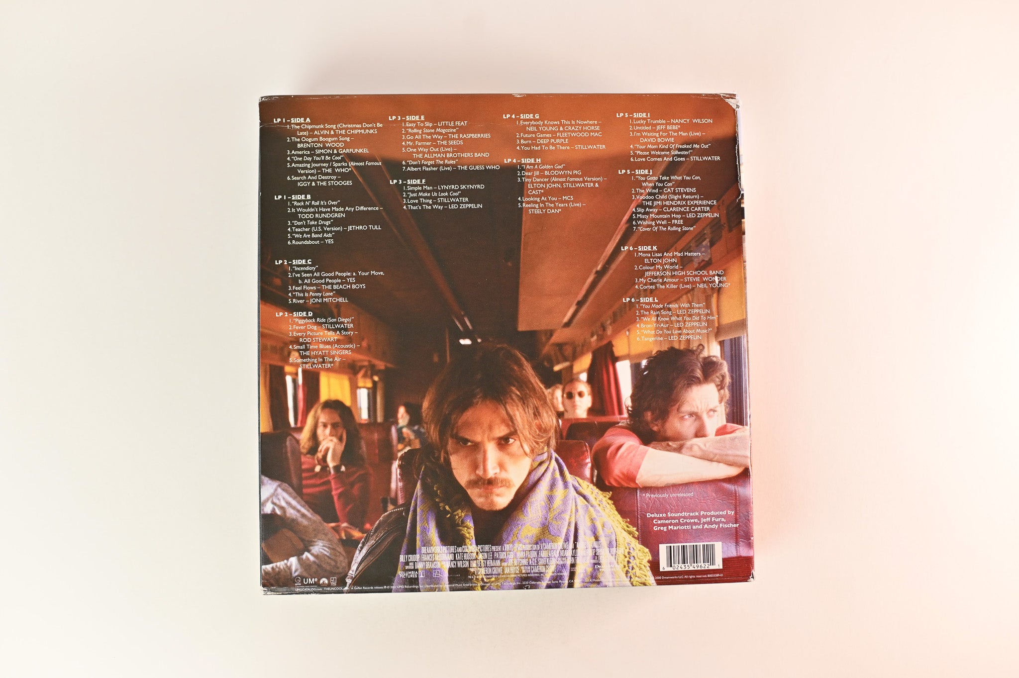 Various - Almost Famous (Music From The Motion Picture) on Geffen Records - 6-lp Box Set