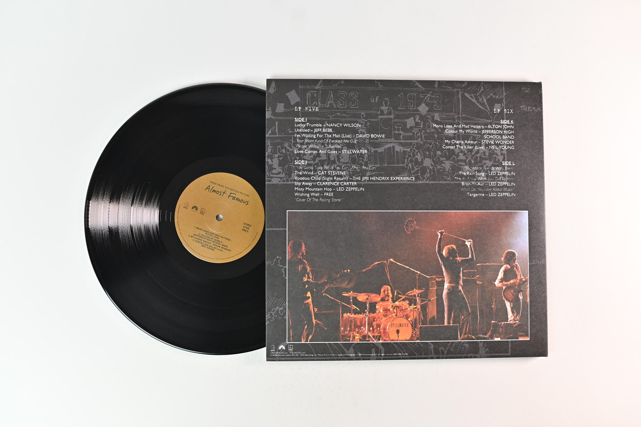 Various - Almost Famous (Music From The Motion Picture) on Geffen Records - 6-lp Box Set