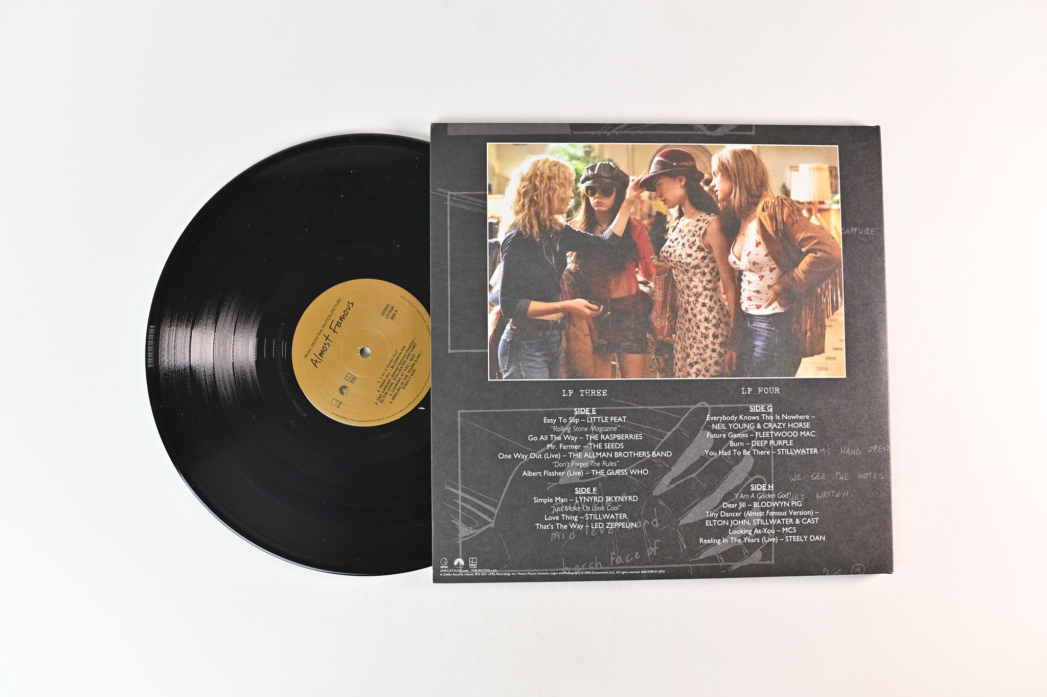 Various - Almost Famous (Music From The Motion Picture) on Geffen Records - 6-lp Box Set