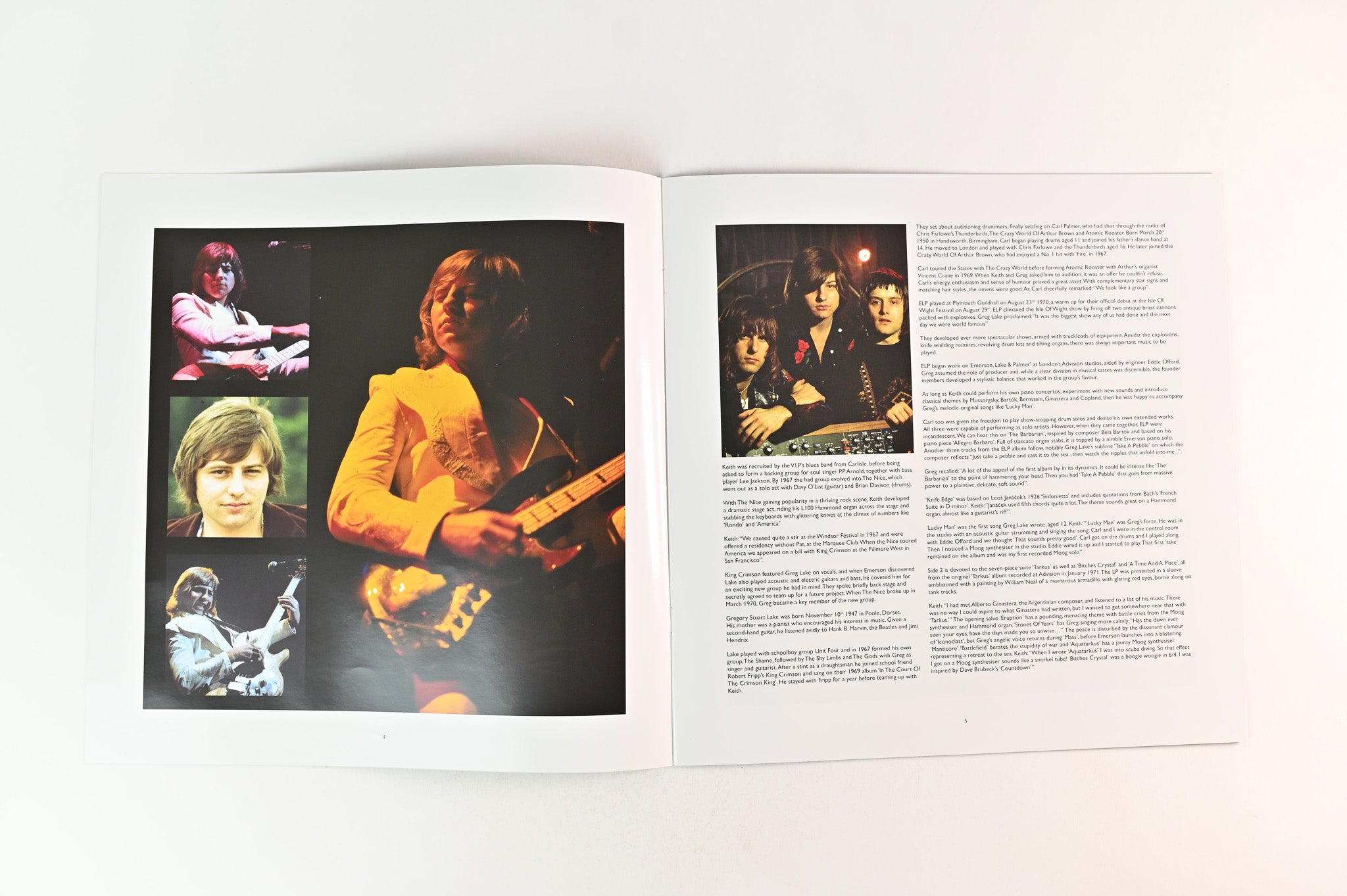 Emerson, Lake & Palmer - The Anthology (1970-1998) on BMG - Colored Vinyl Box Set