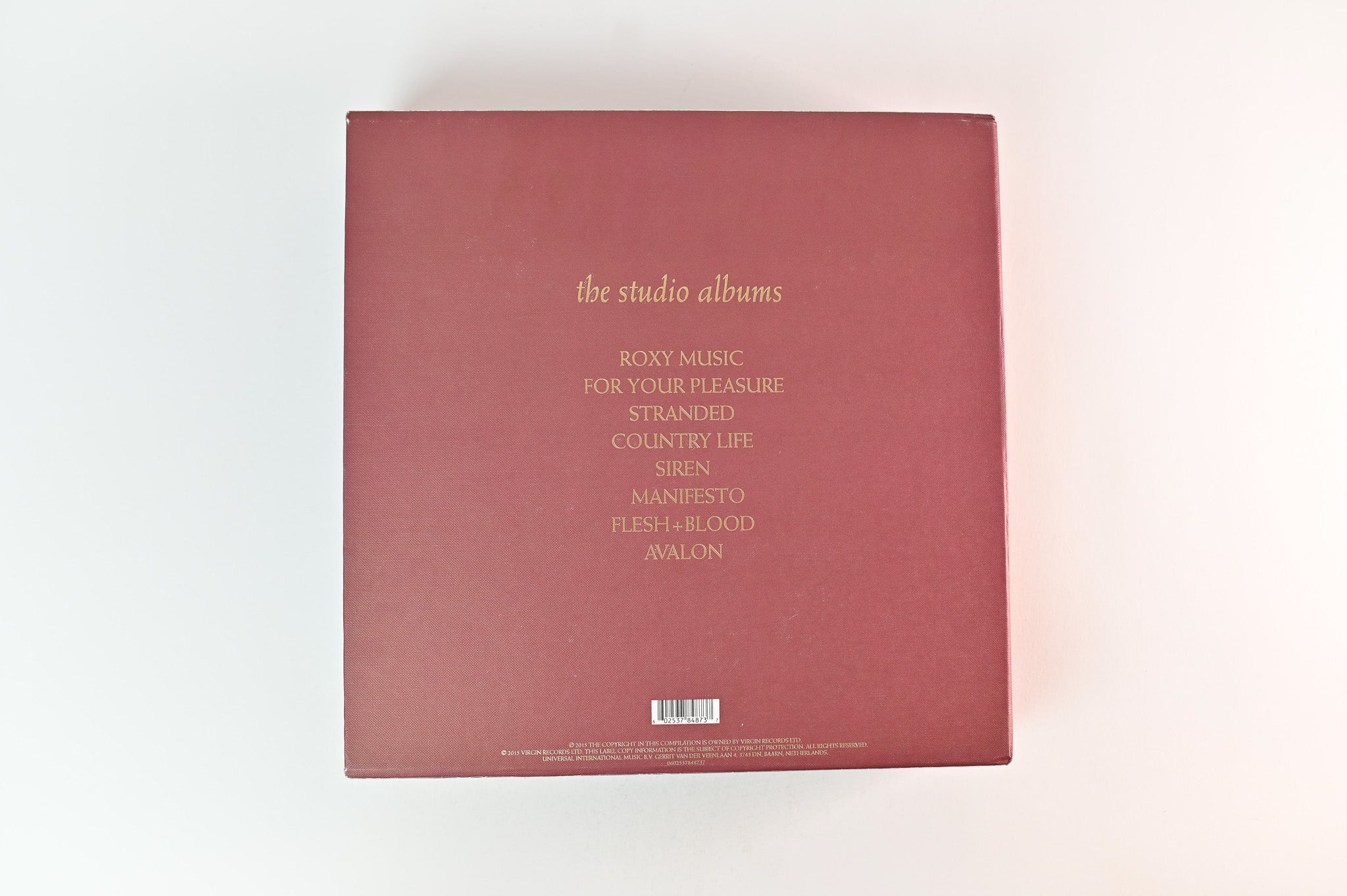 Roxy Music - The Studio Albums on Virgin - 8-lp Box Set