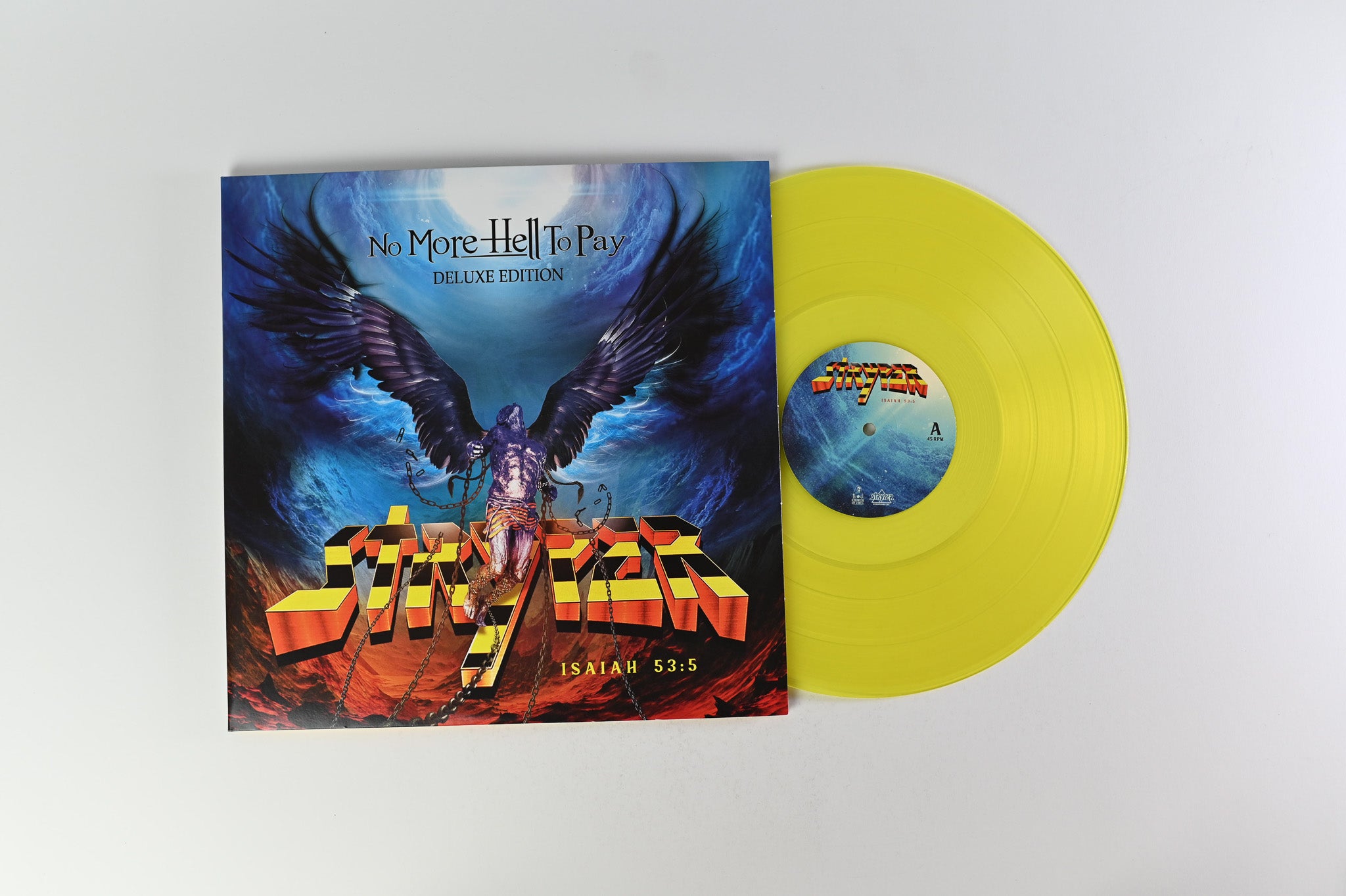 Stryper - No More Hell To Pay on Church of Vinyl Ltd Numbered Clear Yellow Vinyl