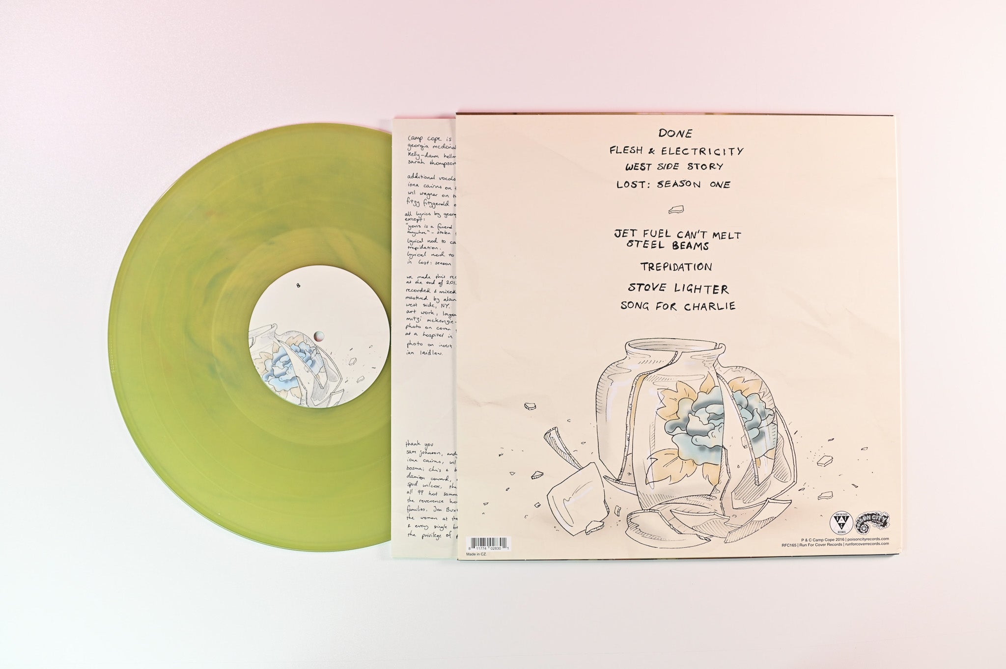 Camp Cope - Camp Cope on Poison City / Run For Cover - Colored Vinyl