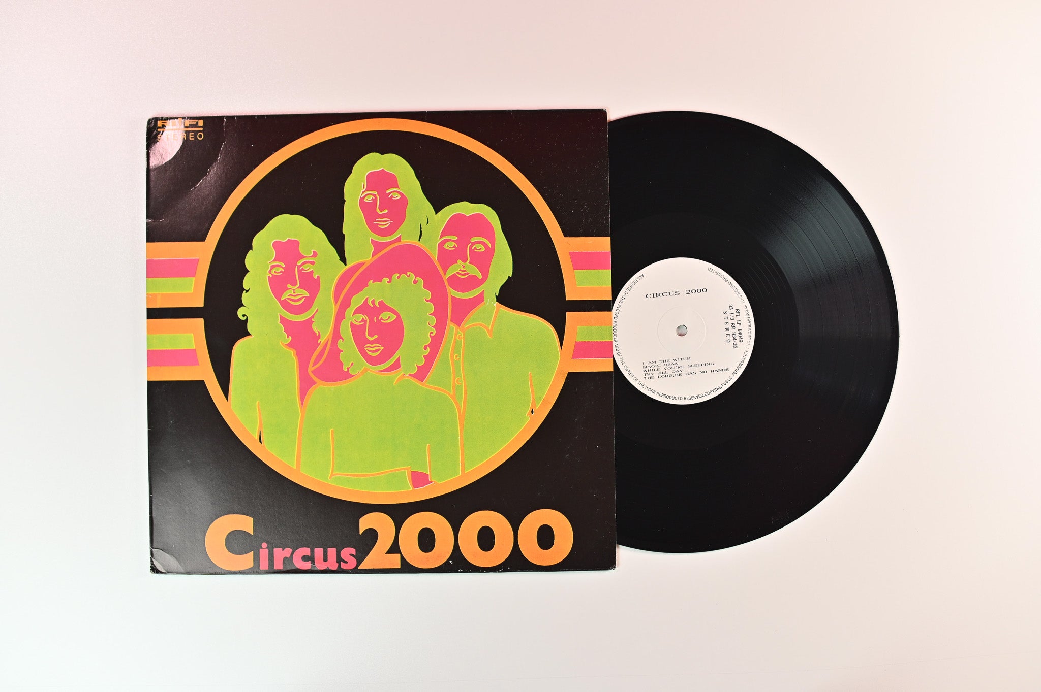 Circus 2000 - Circus 2000 on Rifi Unofficial pressing