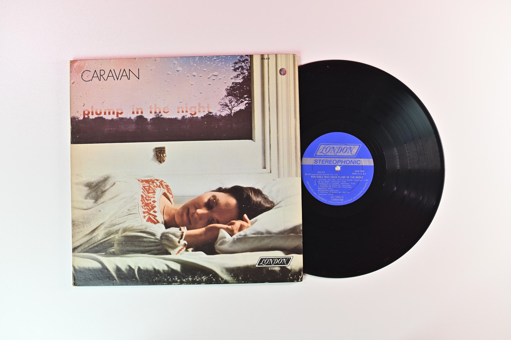 Caravan - For Girls Who Grow Plump In The Night on London Records