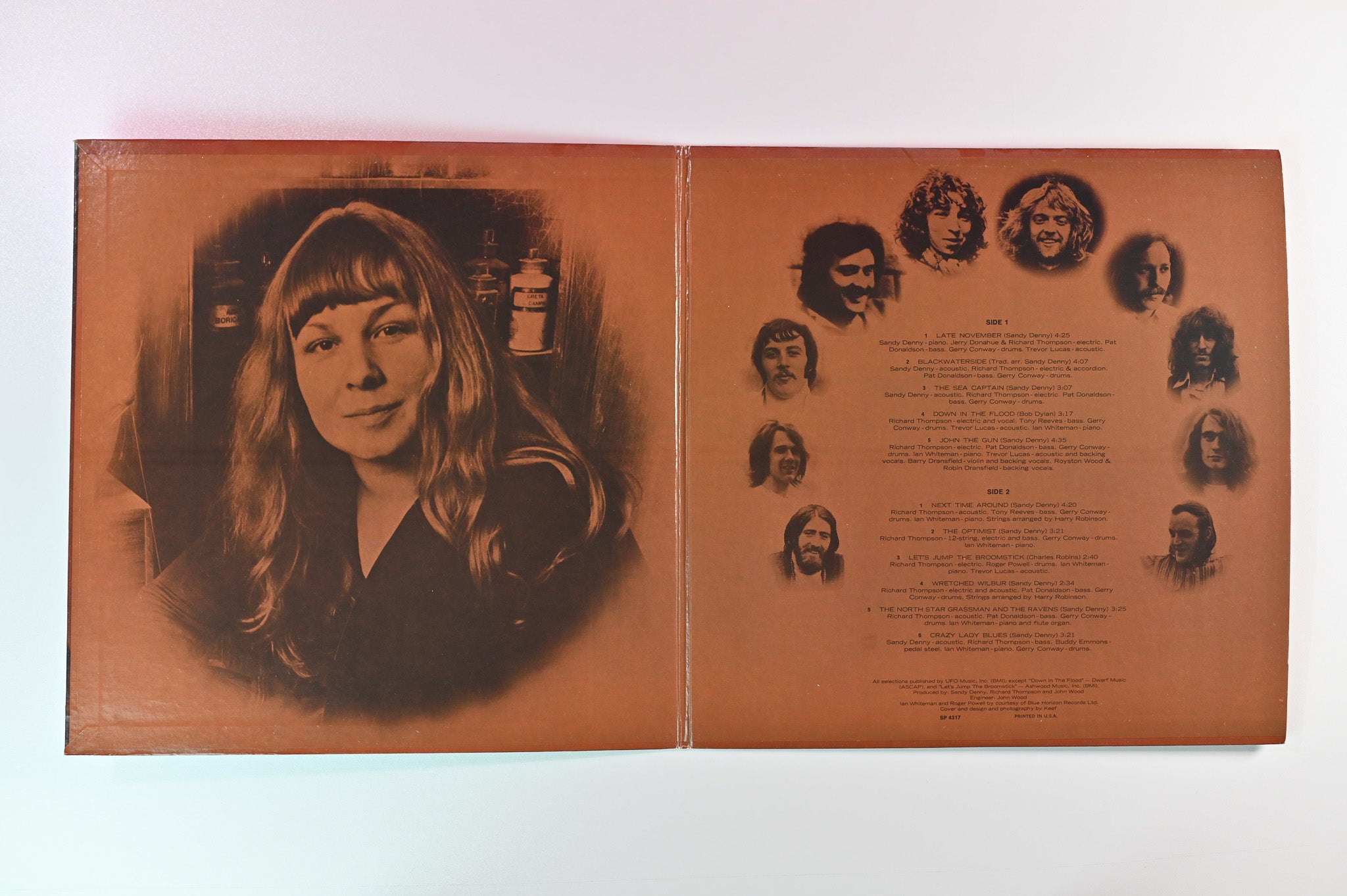 Sandy Denny - The North Star Grassman And The Ravens on A&M Records