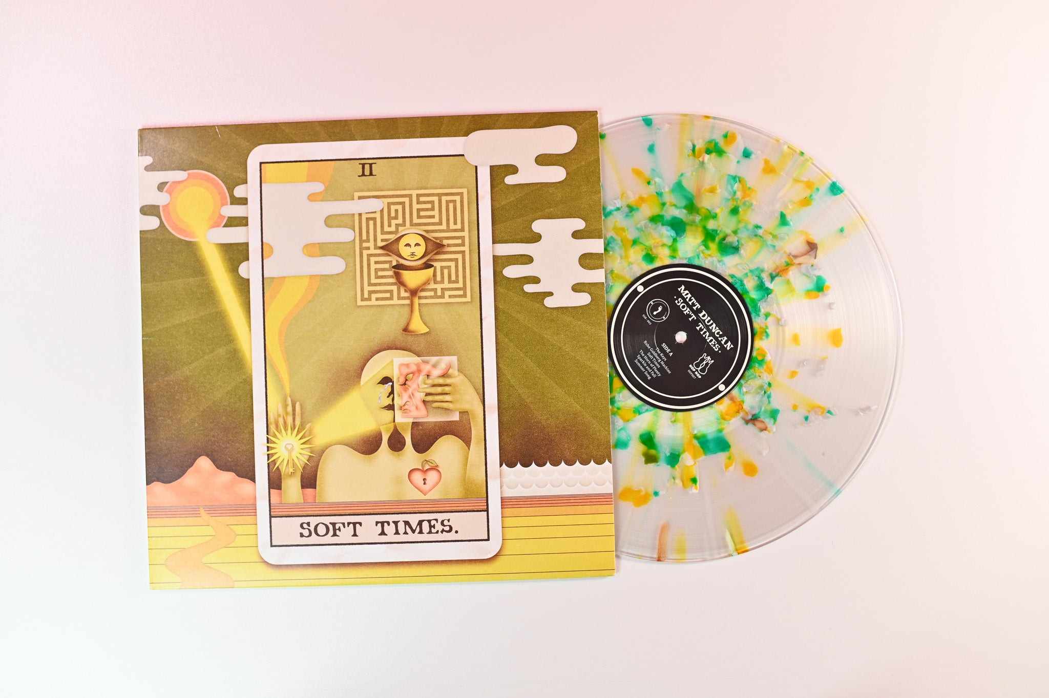 Matt Duncan - Soft Times on Soul Step Records - Splatter Vinyl