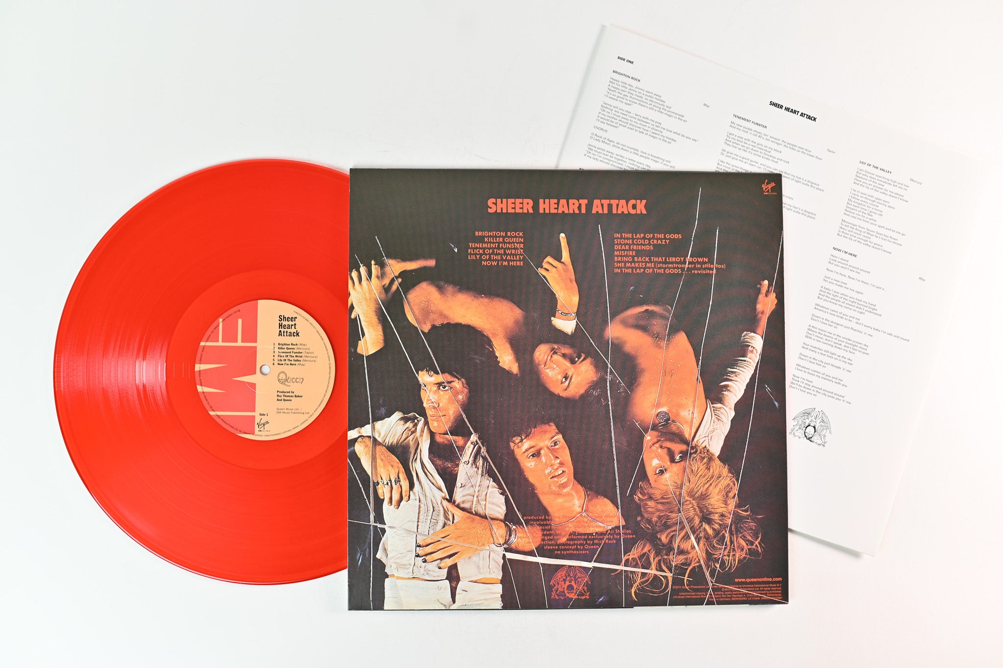 Queen - Studio Collection on Hollywood Records - Colored Vinyl Box Set