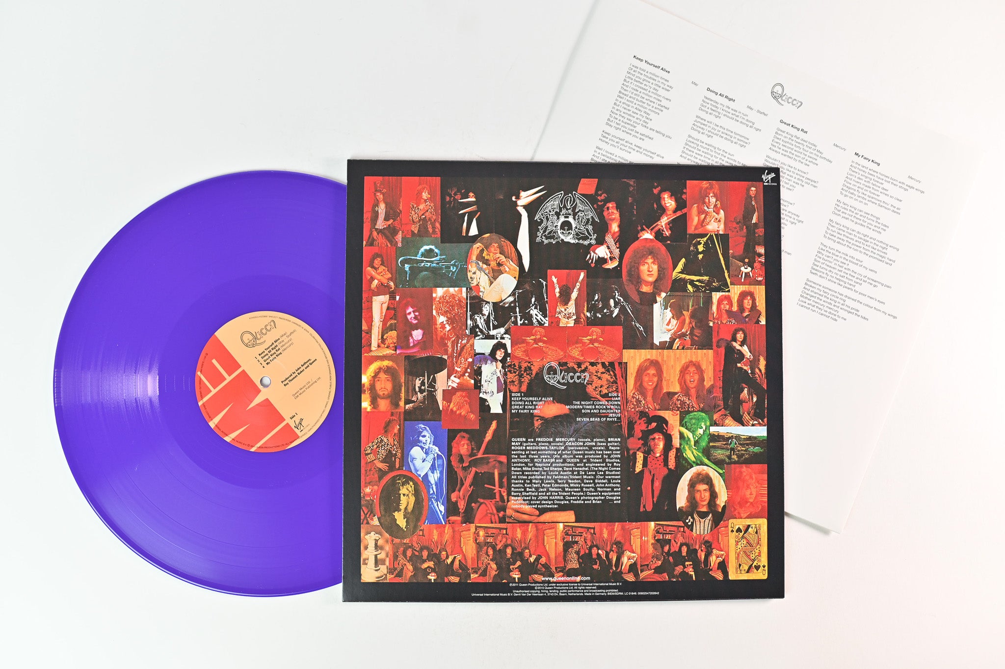 Queen - Studio Collection on Hollywood Records - Colored Vinyl Box Set