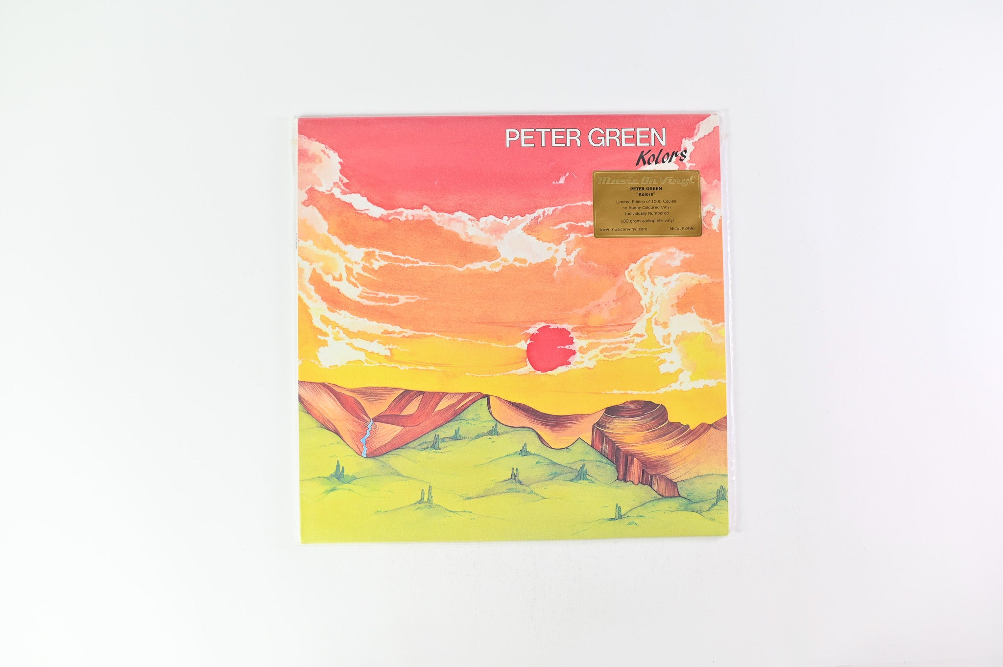 Peter Green - Kolors Ltd. Reissue, Numbered on Music On Vinyl Sunny Coloured