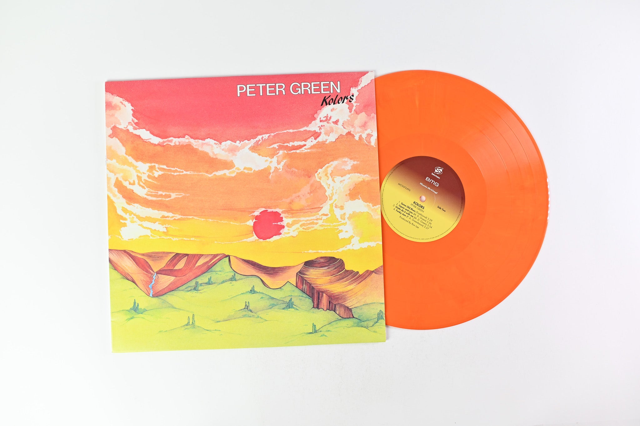 Peter Green - Kolors Ltd. Reissue, Numbered on Music On Vinyl Sunny Coloured