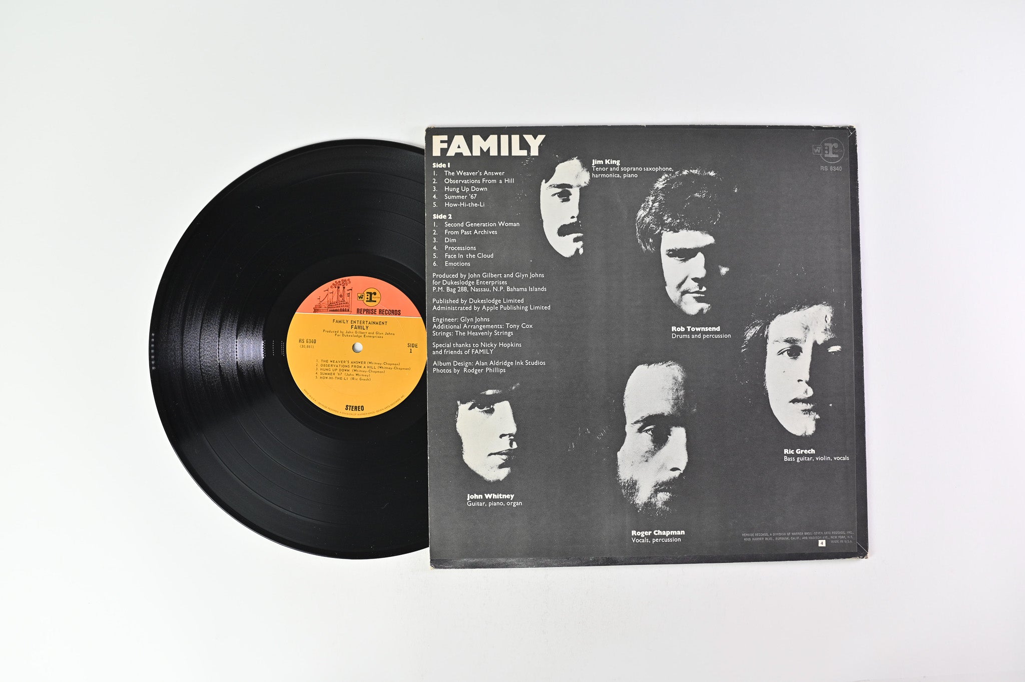 Family - Family Entertainment on Reprise Records