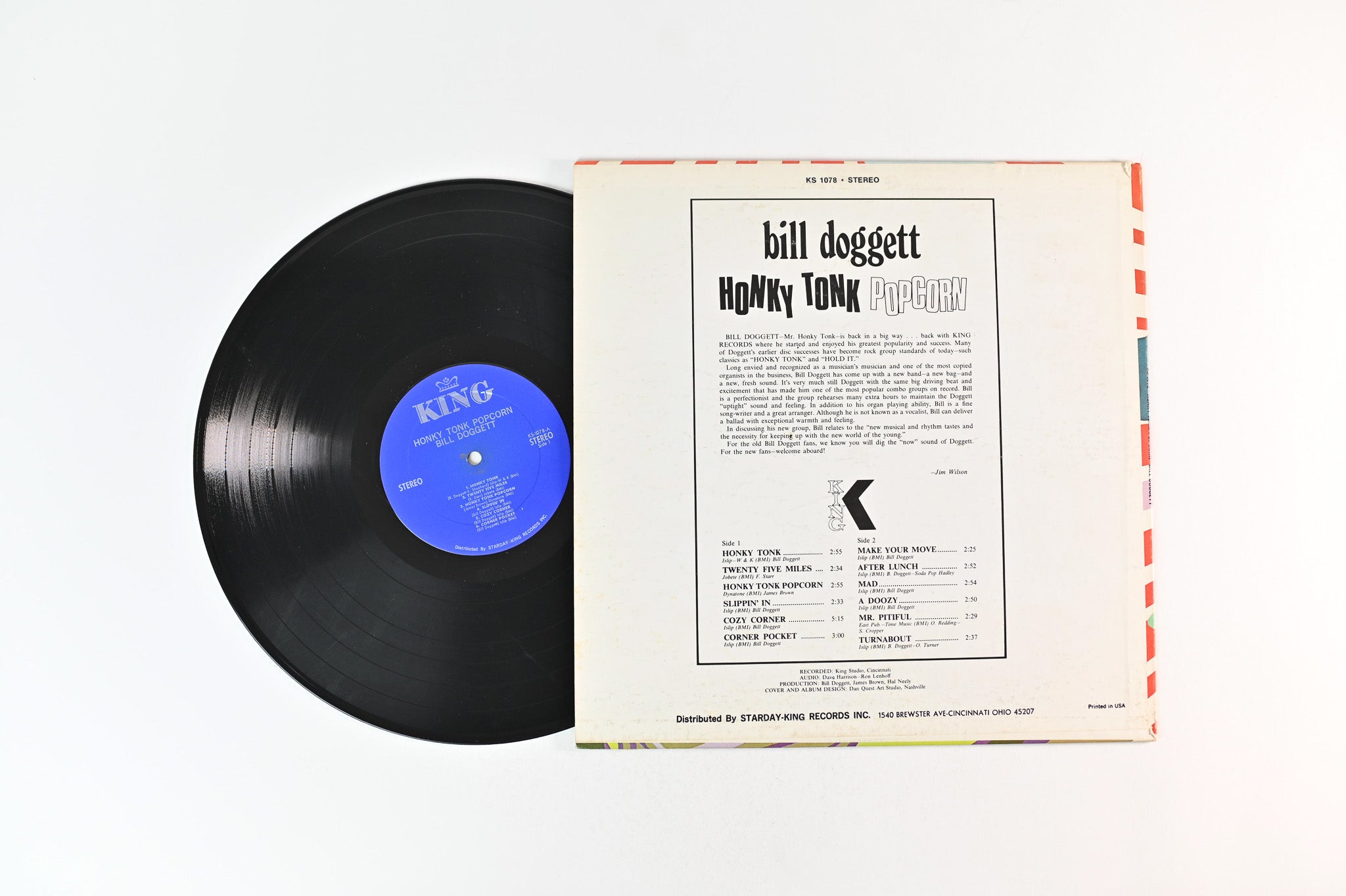 Bill Doggett - Honky Tonk Popcorn on King