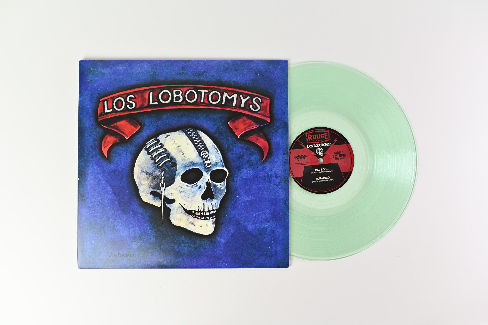 Los Lobotomys - Los Lobotomys on Rouge Records Coke Bottle Green Vinyl