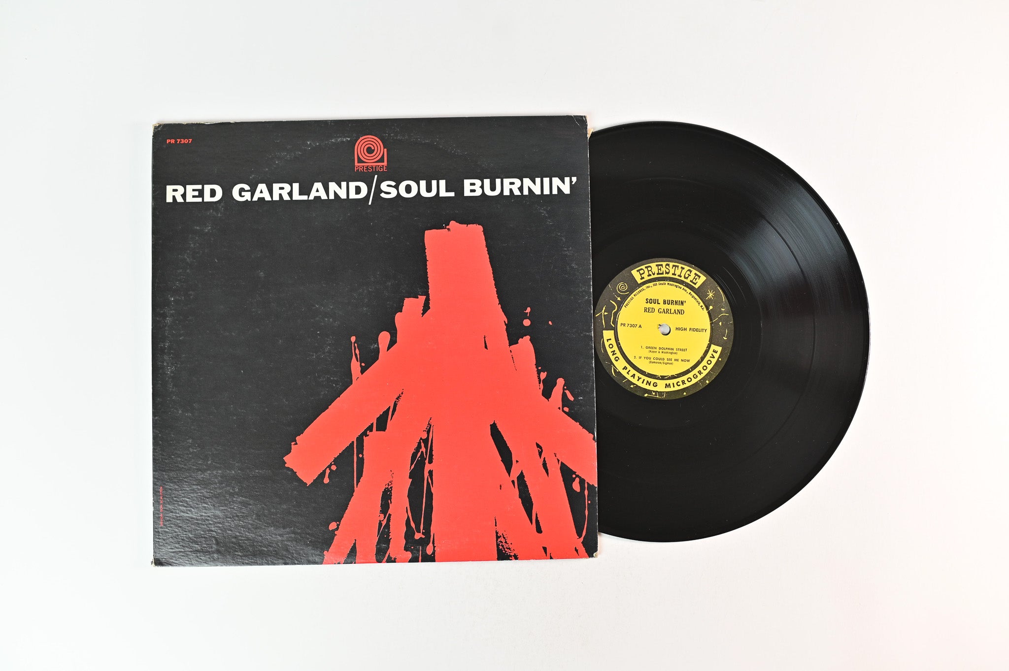 Red Garland - Soul Burnin' on Prestige Mono