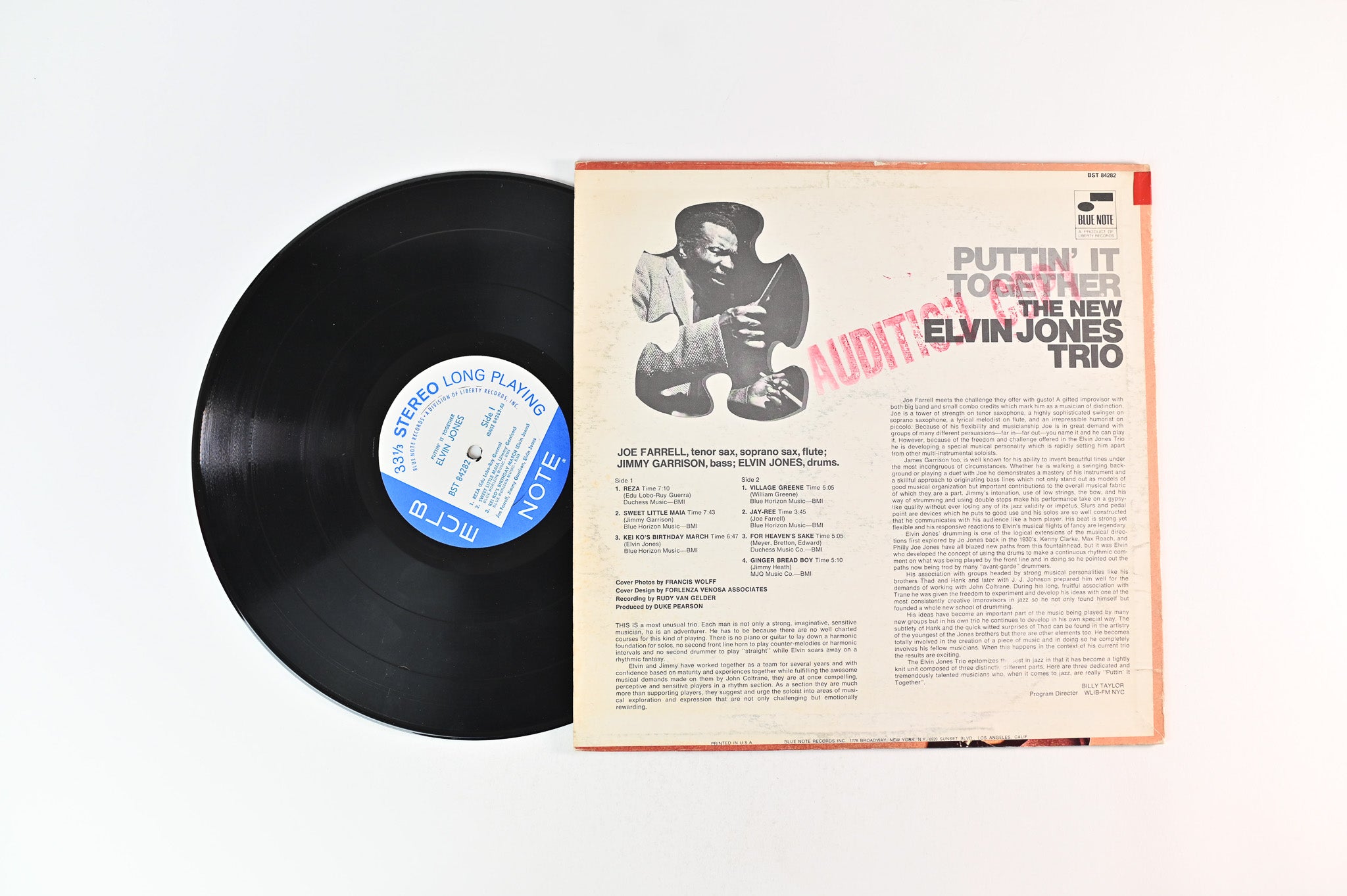 The New Elvin Jones Trio - Puttin' It Together on Blue Note Stereo Liberty