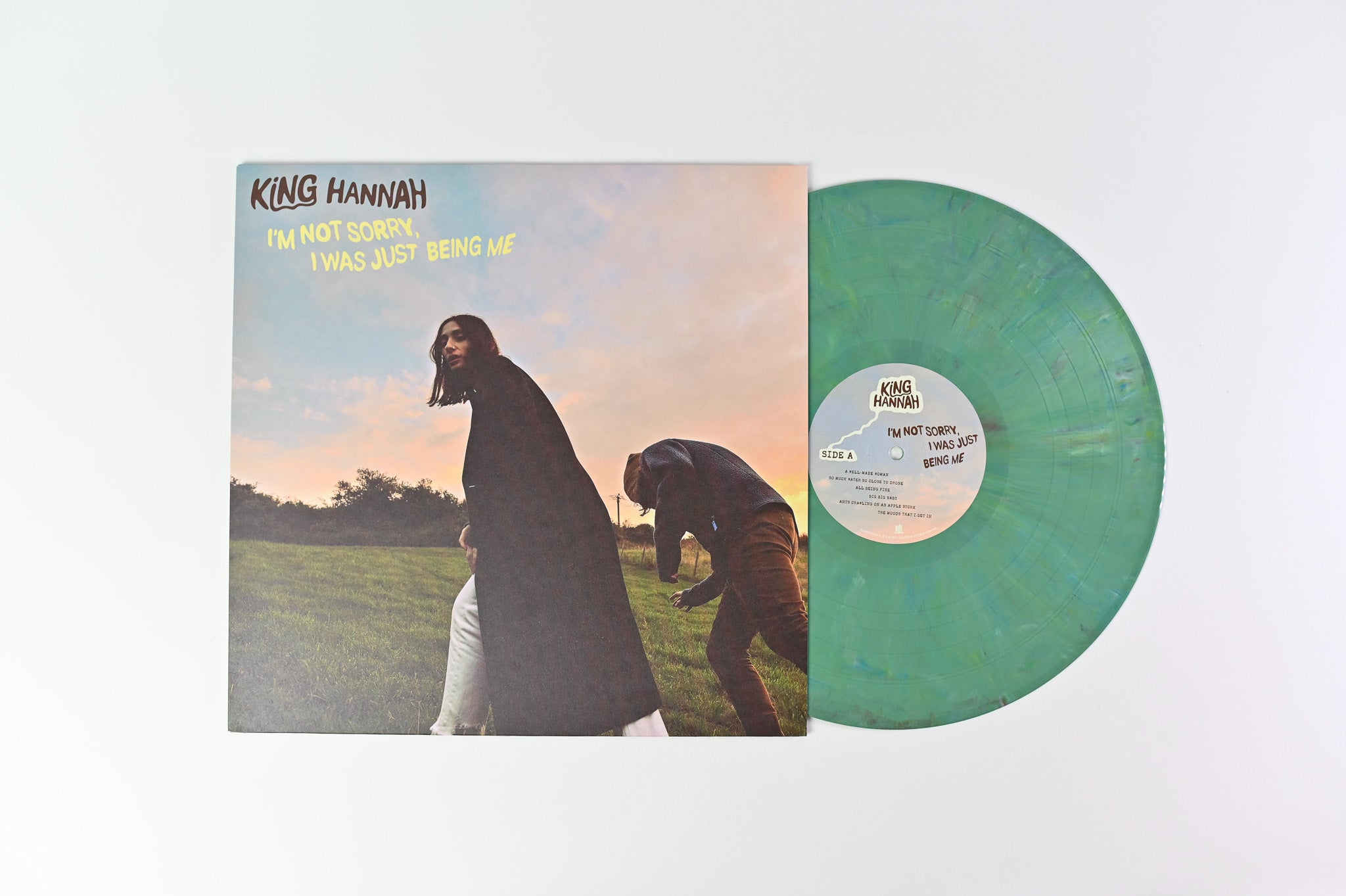 King Hannah - I'm Not Sorry, I Was Just Being Me on City Slang Turquoise Marbled Vinyl